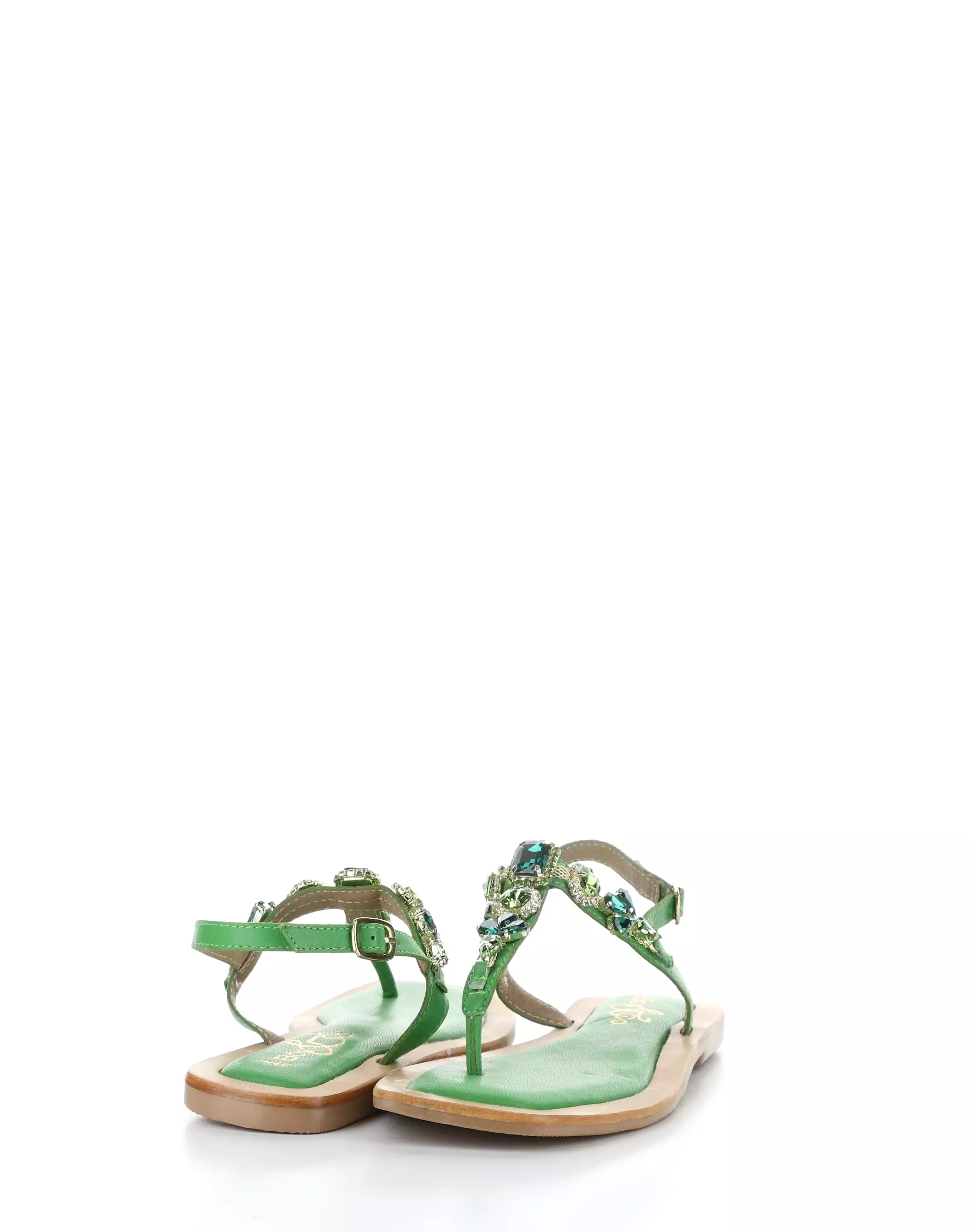 OTU GREEN Sandals with Buckle