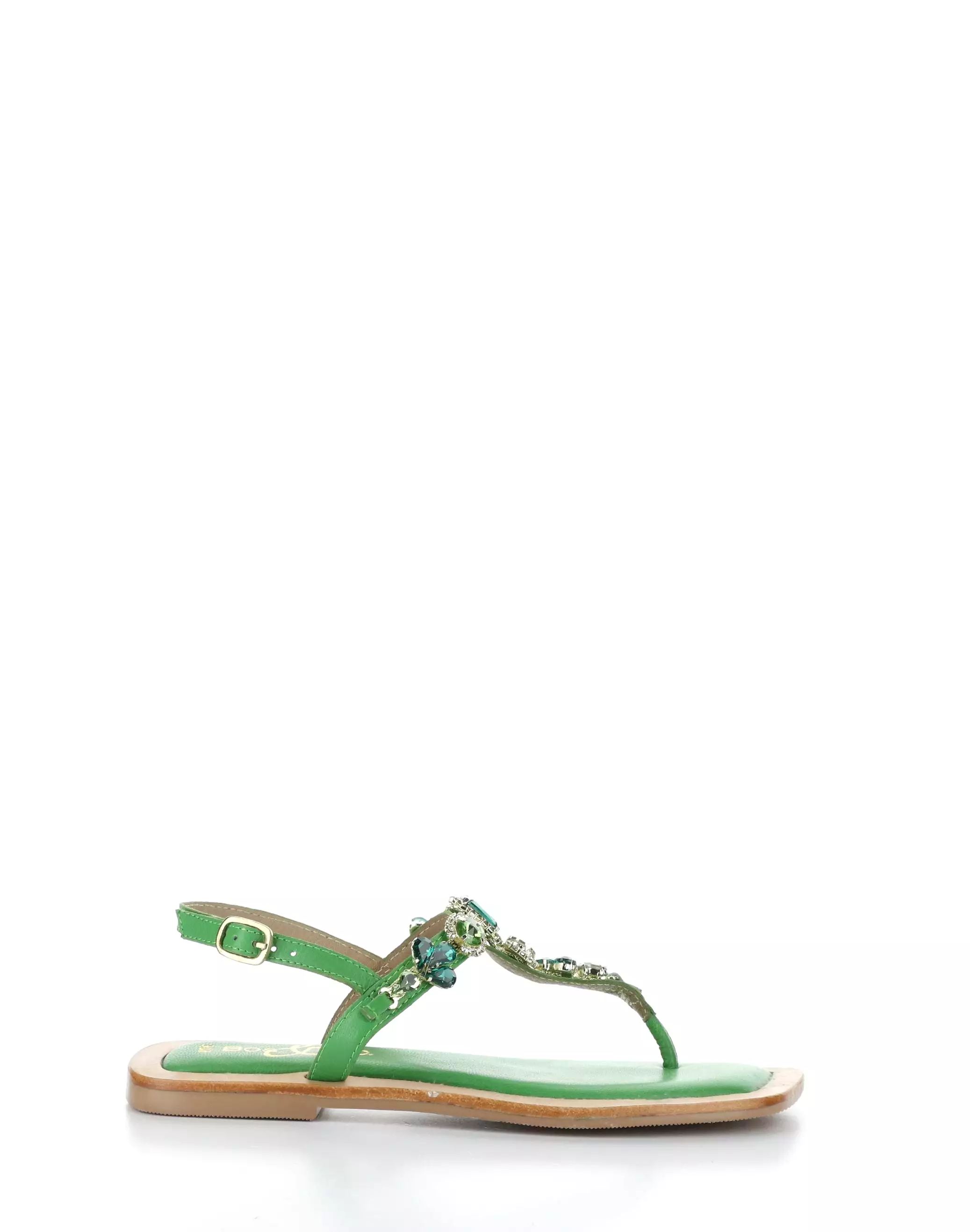 OTU GREEN Sandals with Buckle