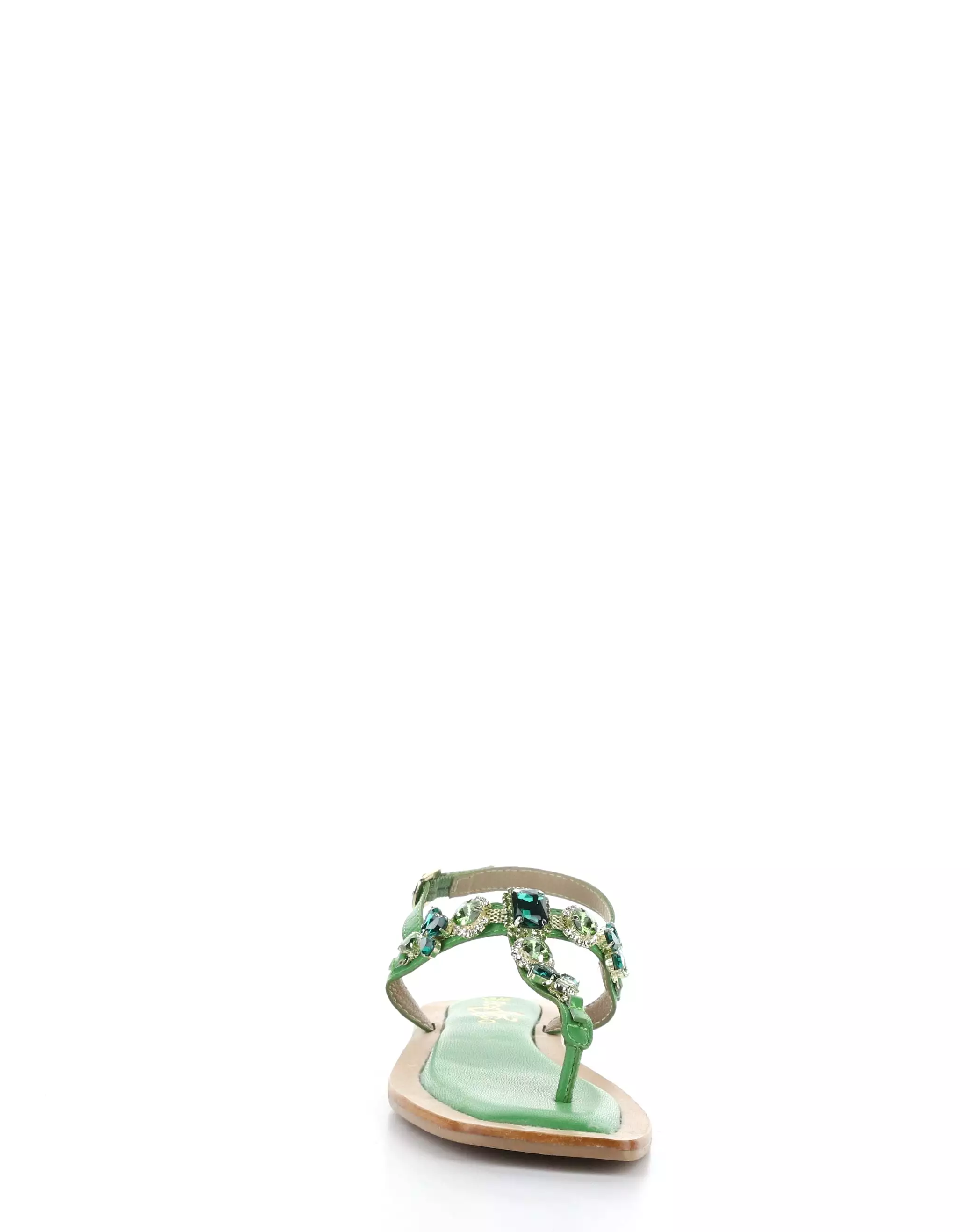 OTU GREEN Sandals with Buckle