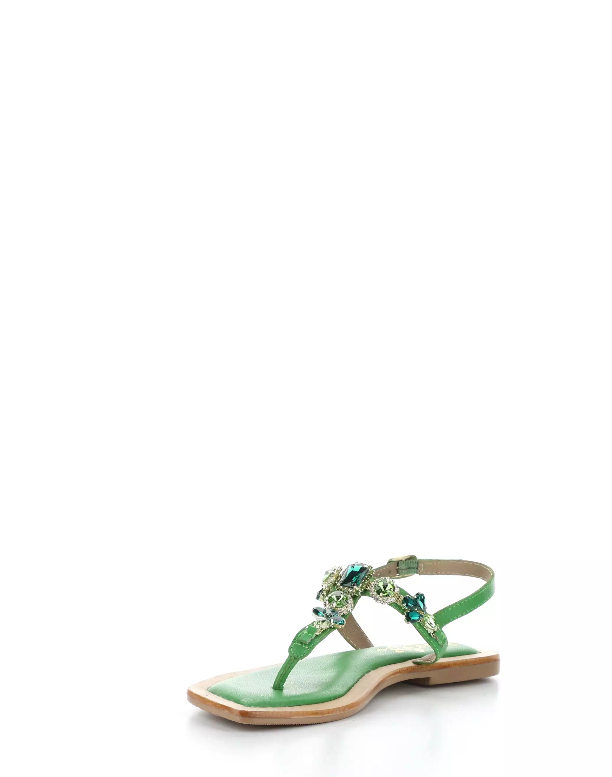 OTU GREEN Sandals with Buckle