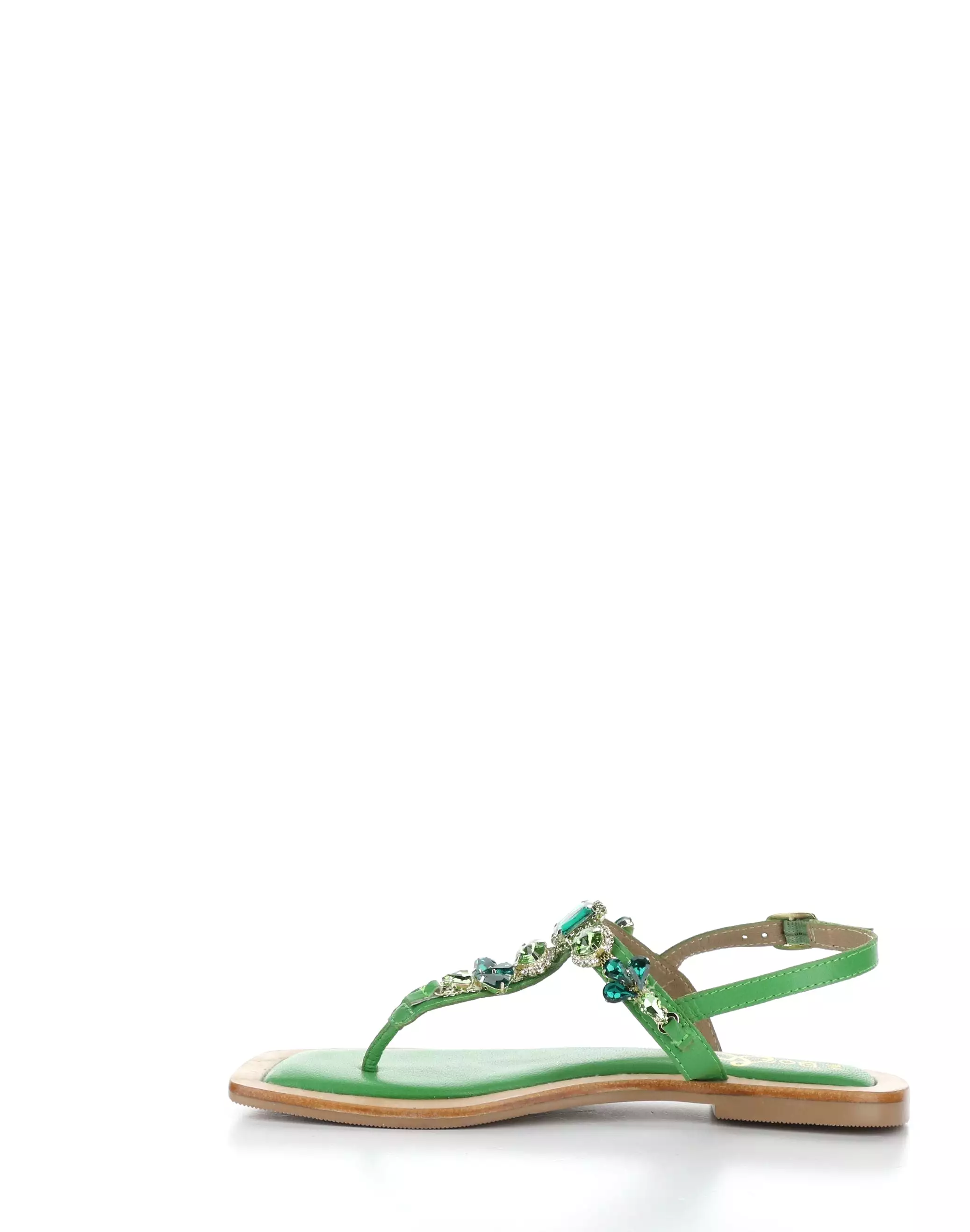 OTU GREEN Sandals with Buckle