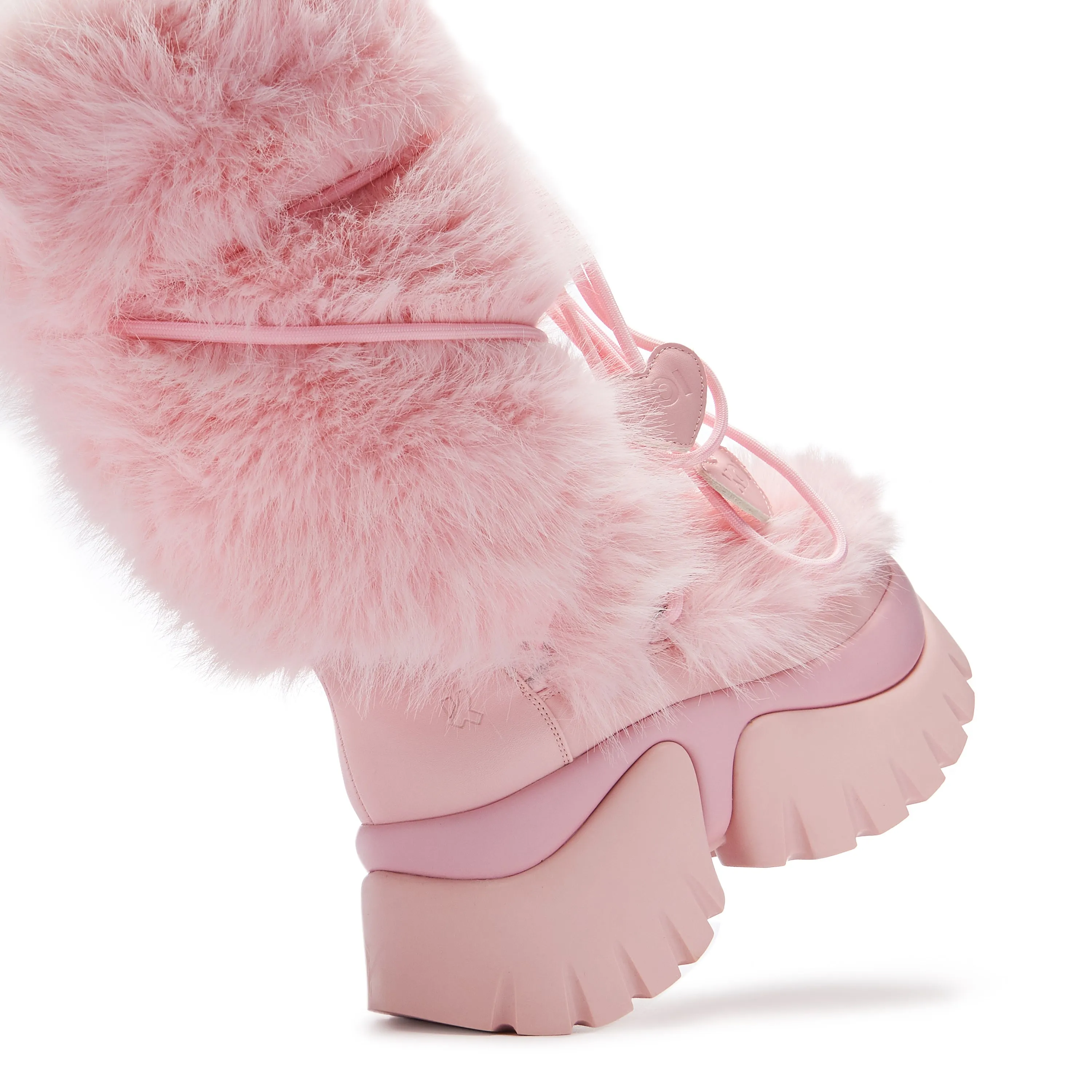 Pink Kawaii Sasquatch Fluffy Snow Boots