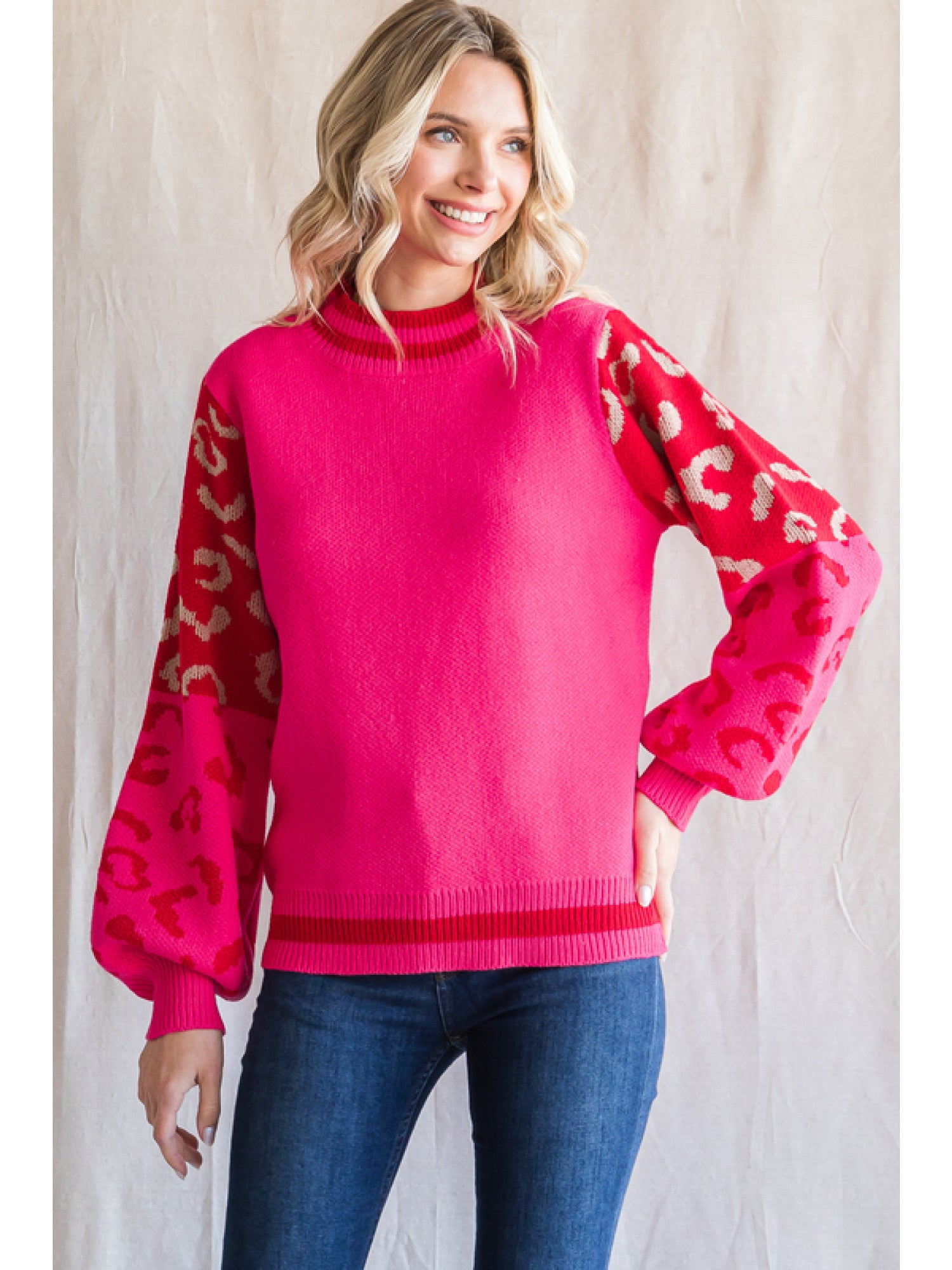 Pink Sweater - Fashionable and Trendy - Limited Stock - Shop Now!