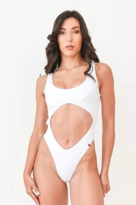 Pole Addict White Bodysuit