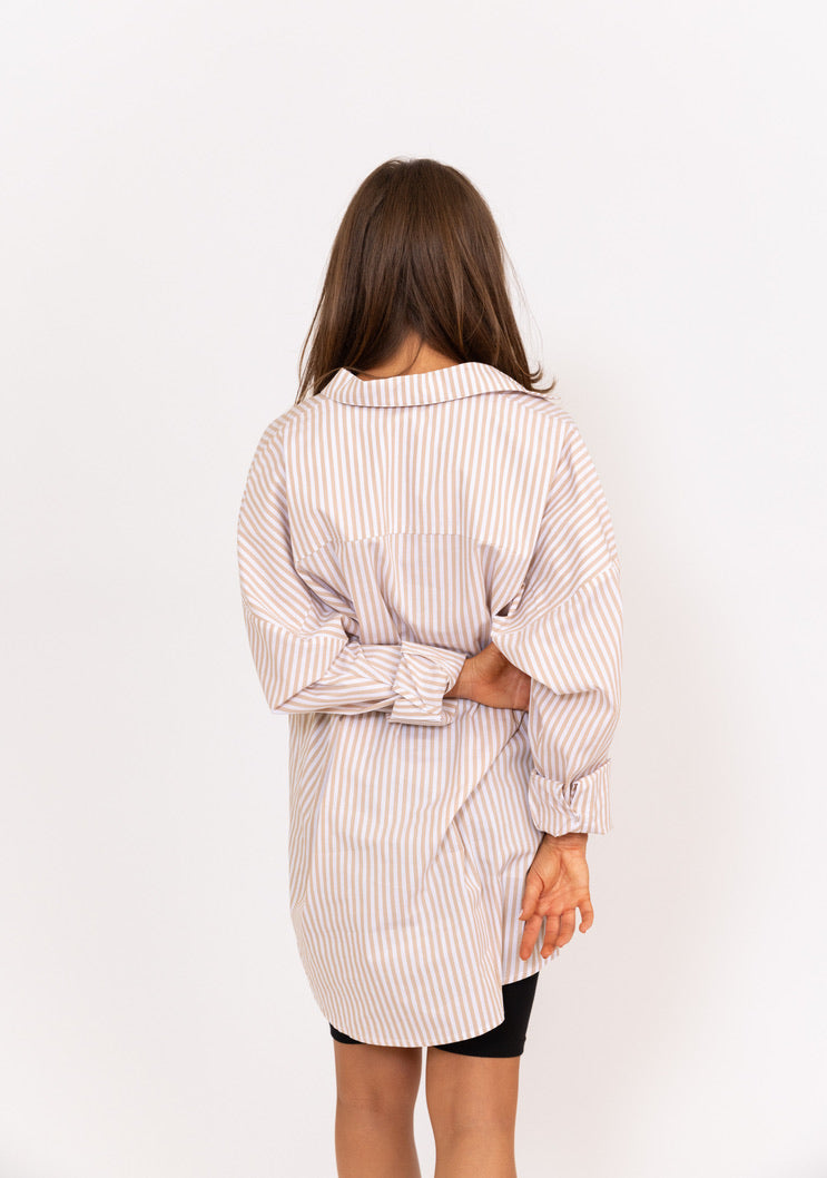 Poplin Striped Tunic