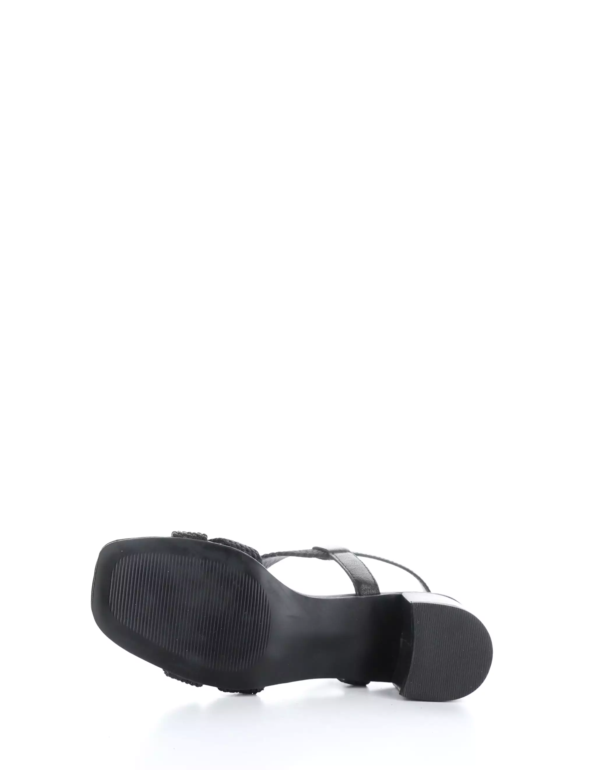 Positive BLACK Buckle Sandals