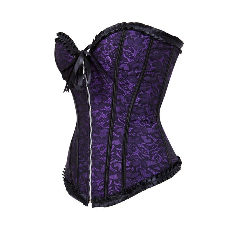 Purple Corset Drag Casius