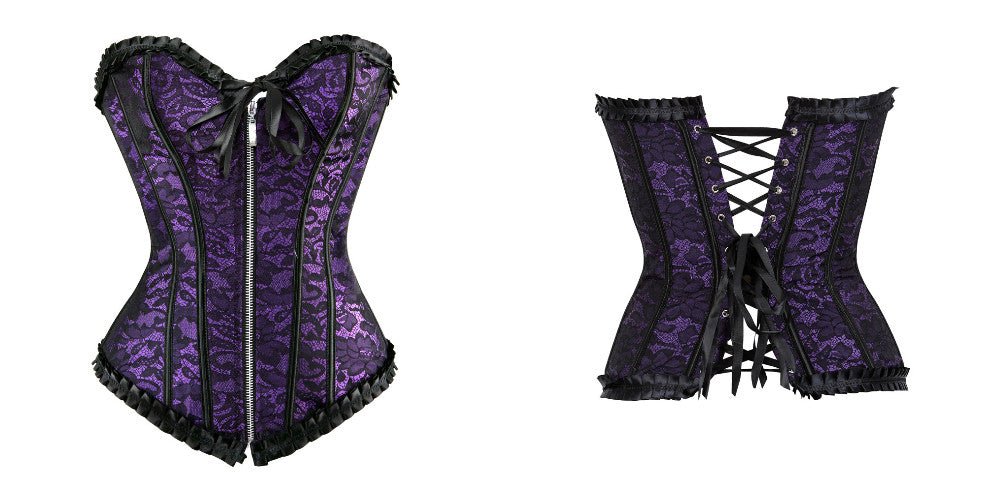 Purple Corset Drag Casius