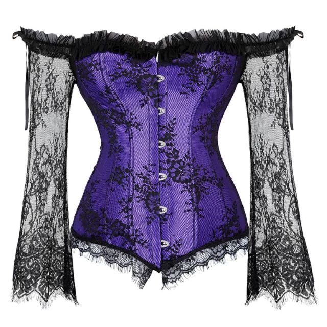 Purple Corset Drag Forest