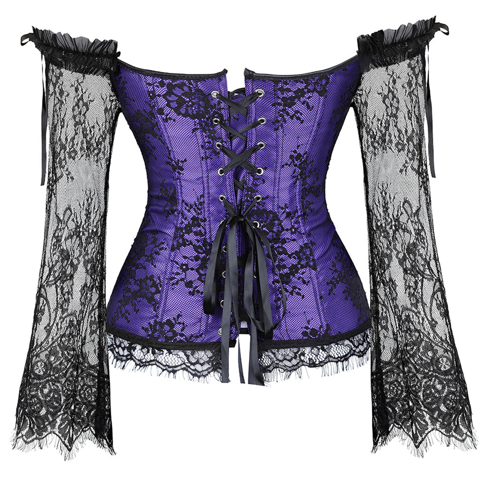 Purple Corset Drag Forest