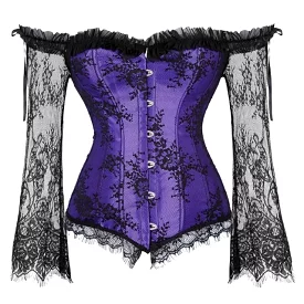 Purple Corset Drag Forest