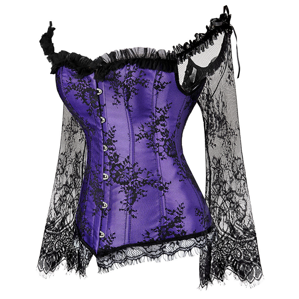 Purple Corset Drag Forest