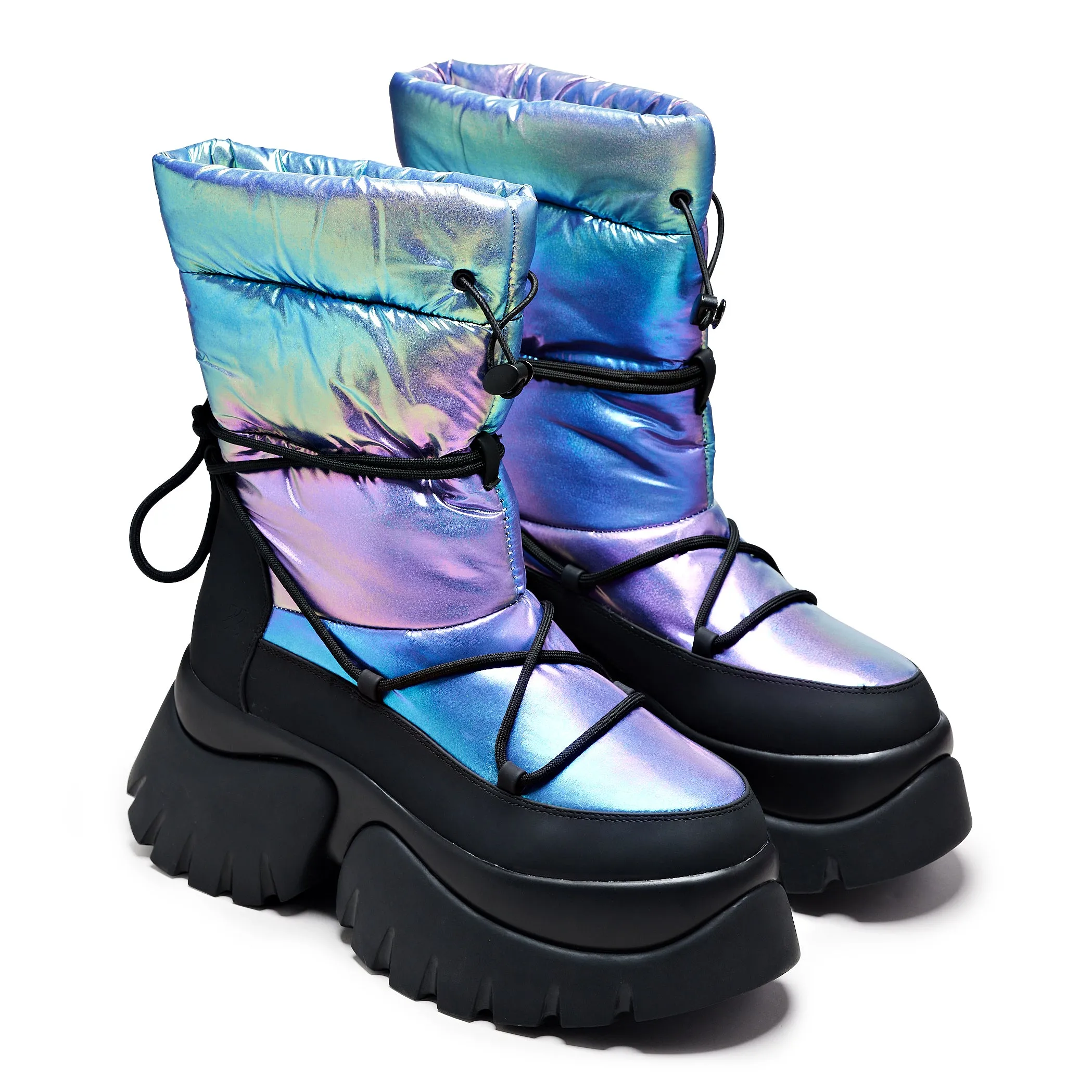 Rainbow A Glass Mirage Snow Boots