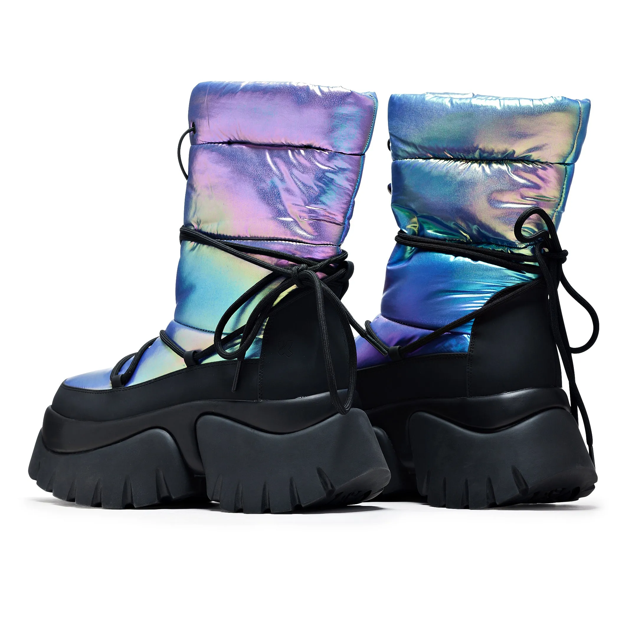 Rainbow A Glass Mirage Snow Boots