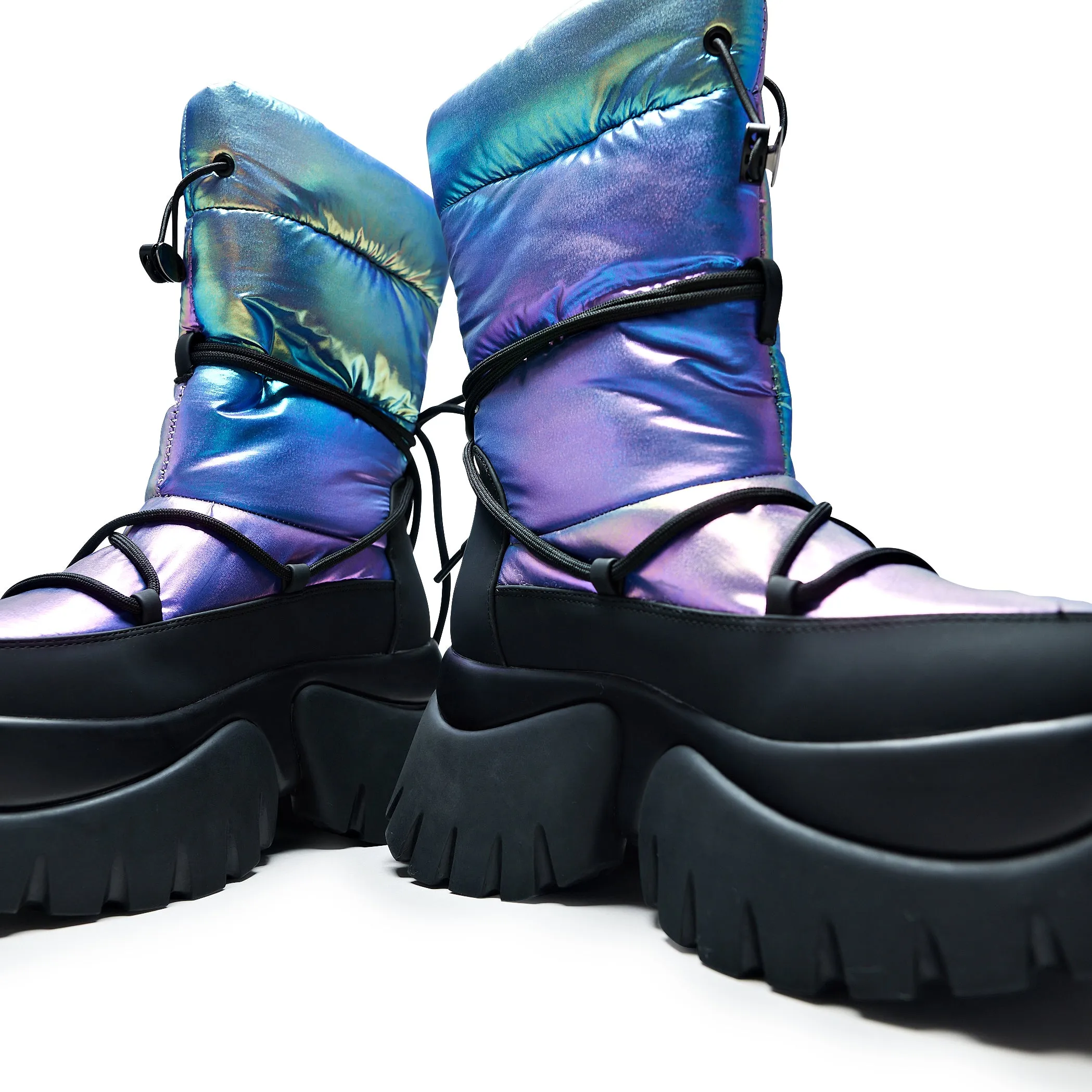 Rainbow A Glass Mirage Snow Boots