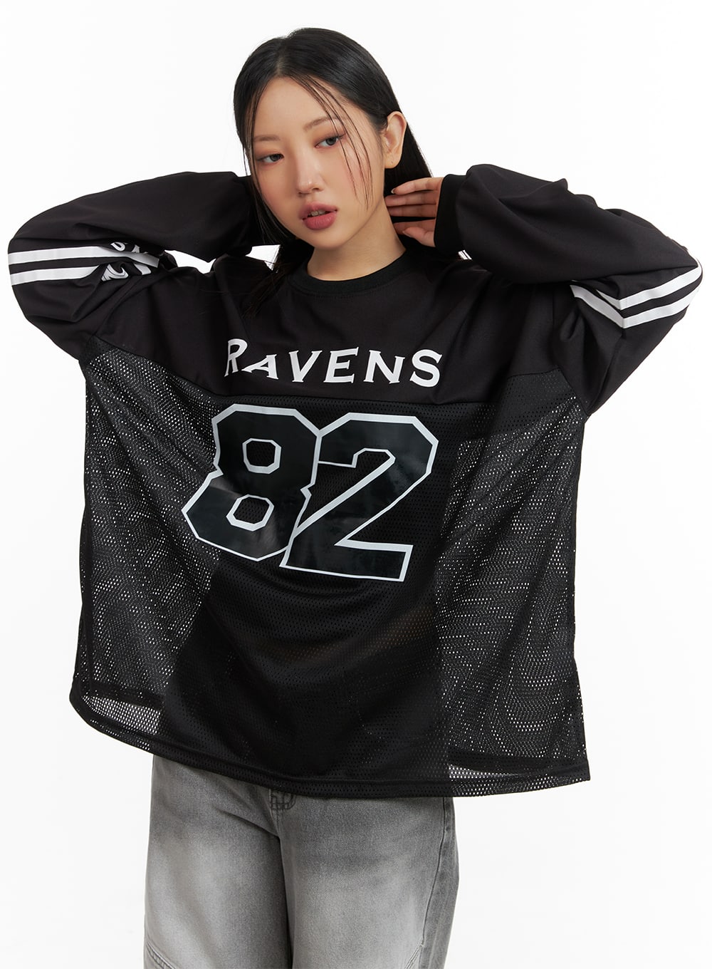 Ravens 82 Long Sleeve Sporty Jersey - Unisex (CM419)