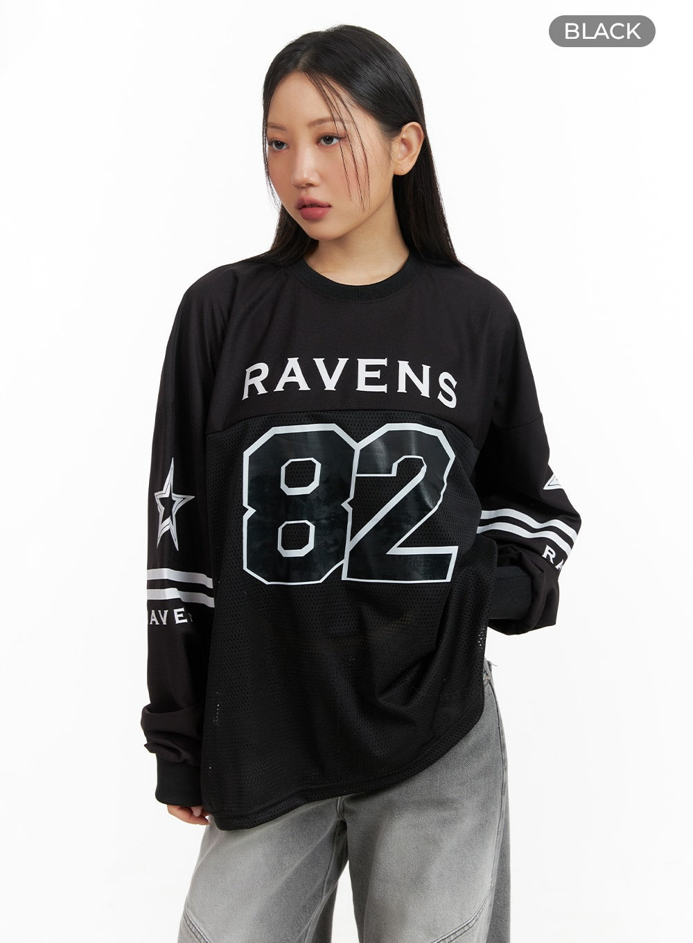 Ravens 82 Long Sleeve Sporty Jersey - Unisex (CM419)