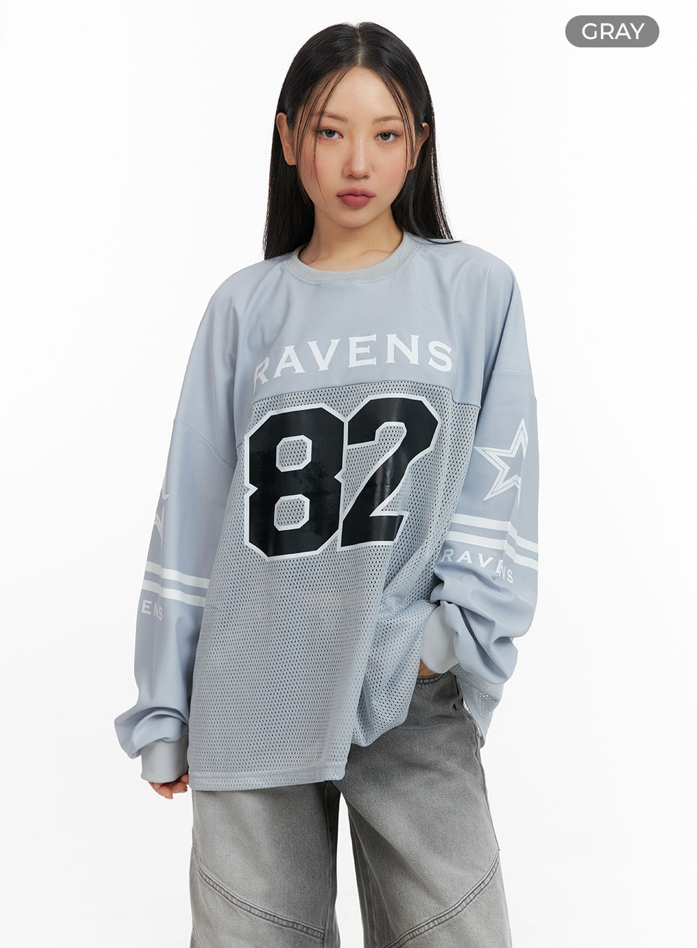 Ravens 82 Long Sleeve Sporty Jersey - Unisex (CM419)