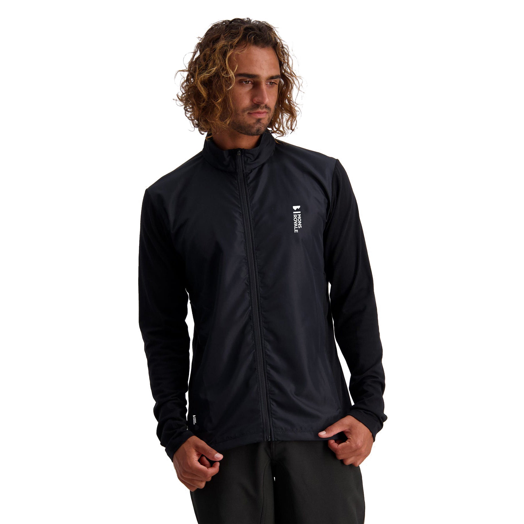 Redwood Merino Wind Jersey - Black