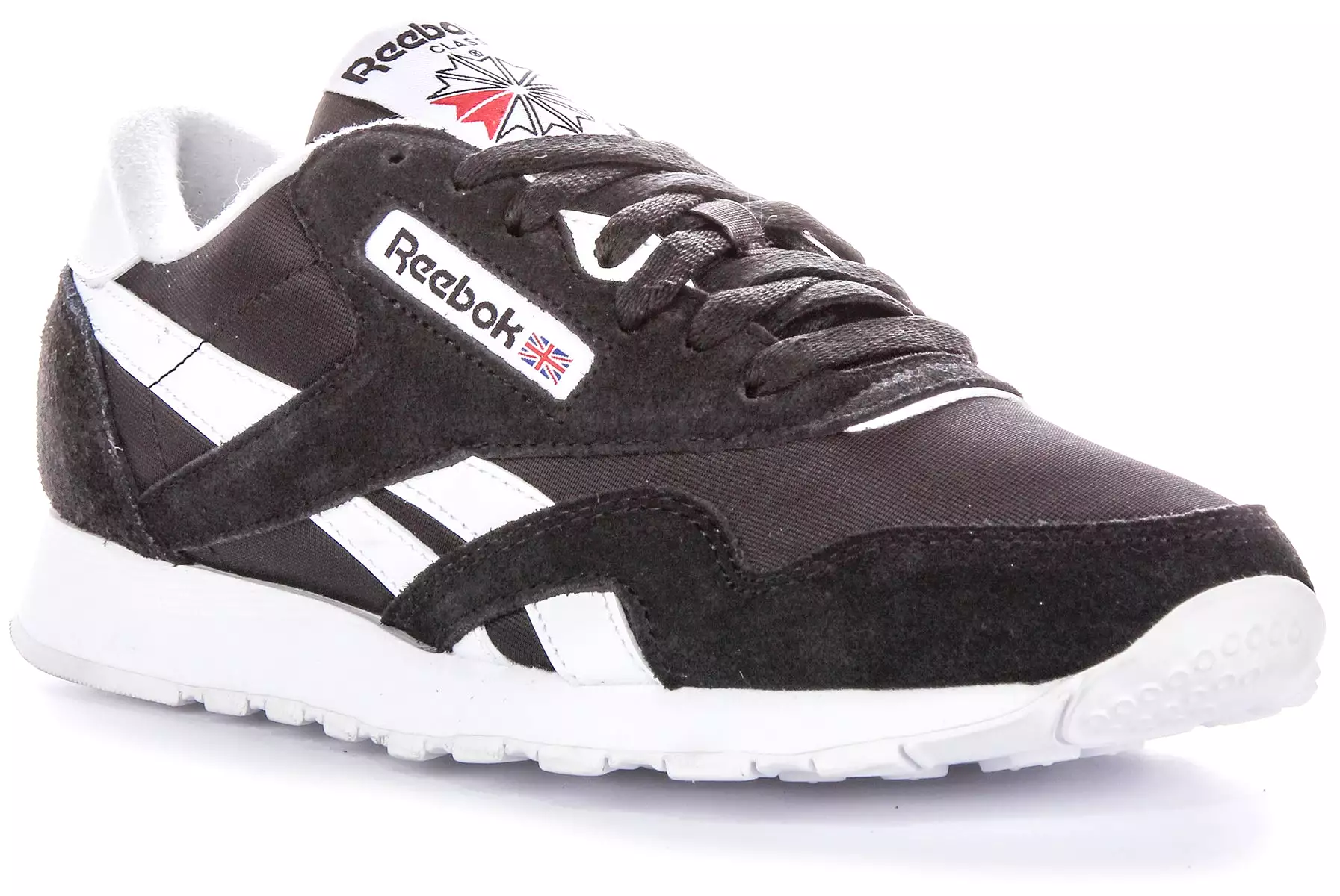 Reebok Classic Nylon Black White Men