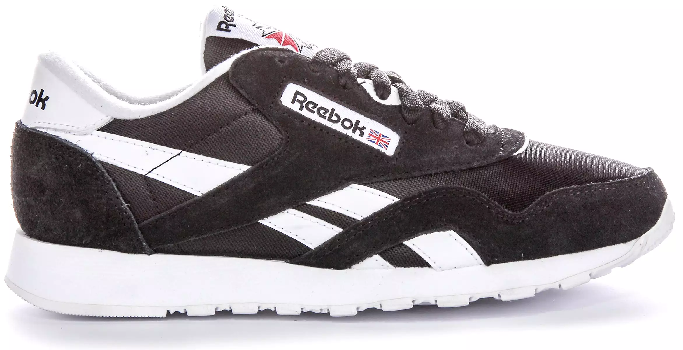 Reebok Classic Nylon Black White Men