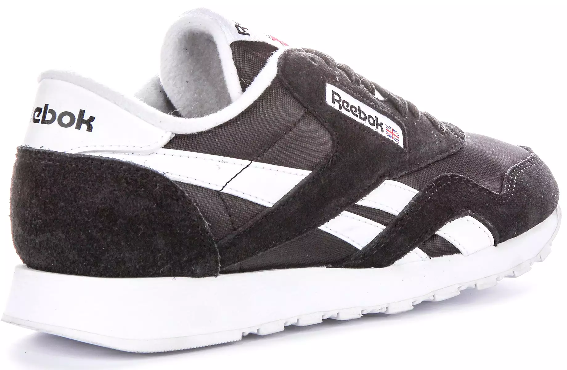 Reebok Classic Nylon Black White Men