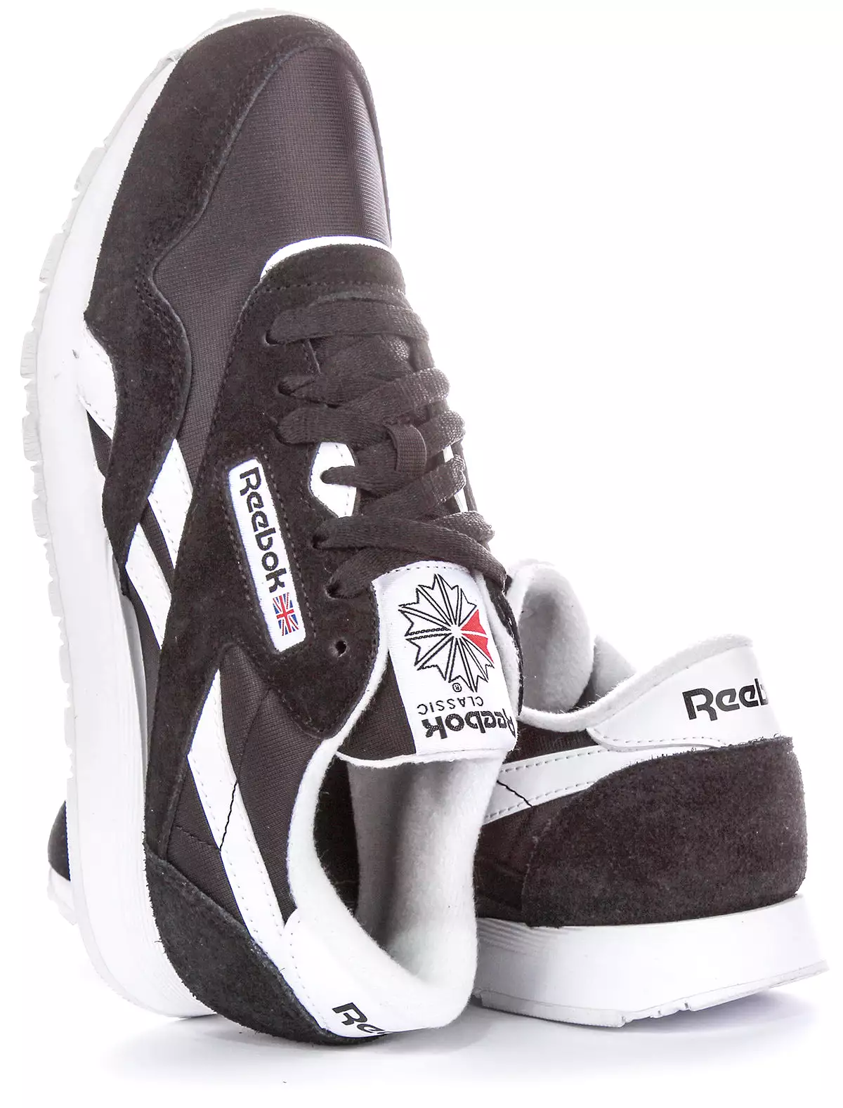 Reebok Classic Nylon Black White Men