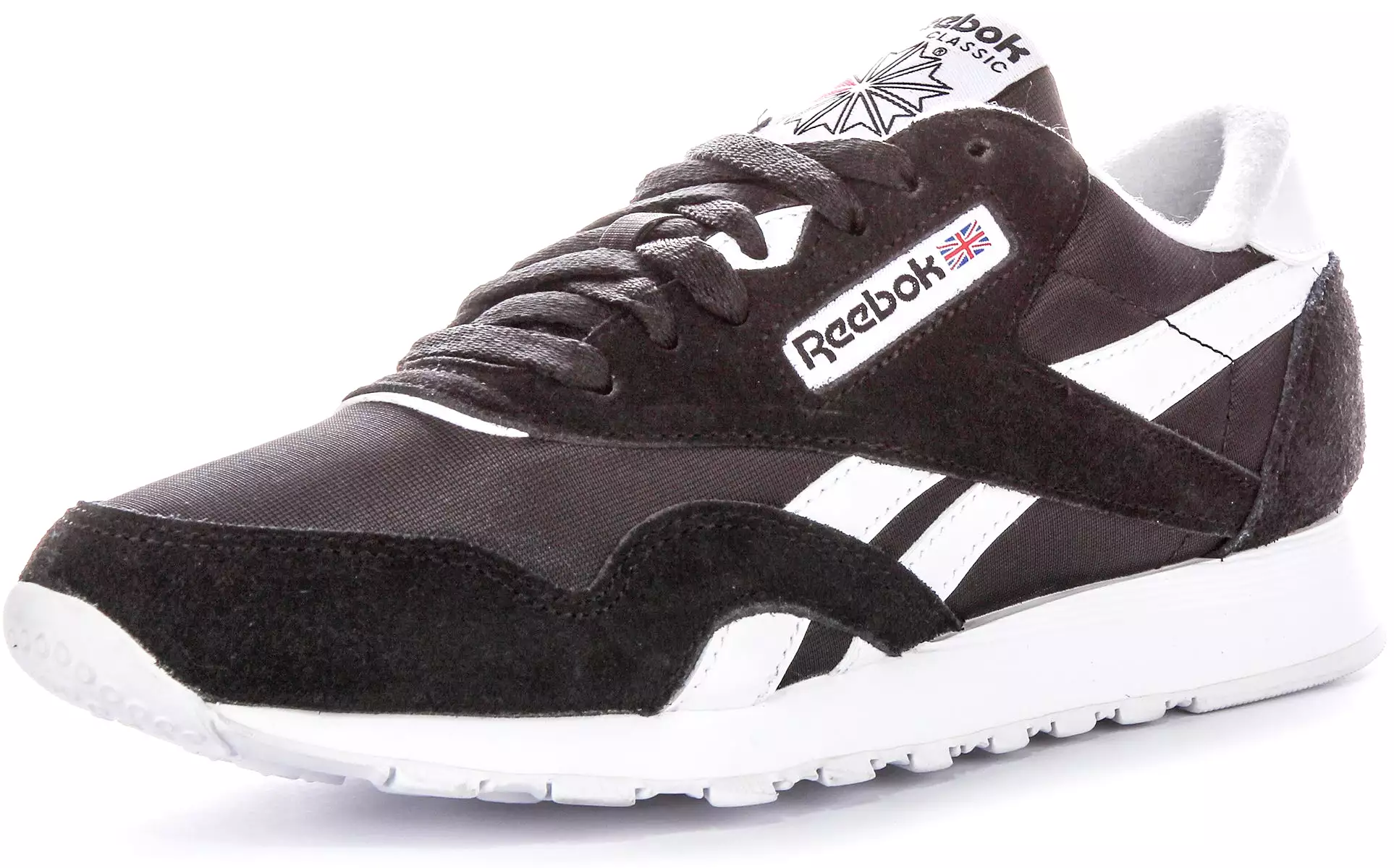 Reebok Classic Nylon Black White Men