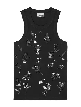 Rib Jersey Tank Top