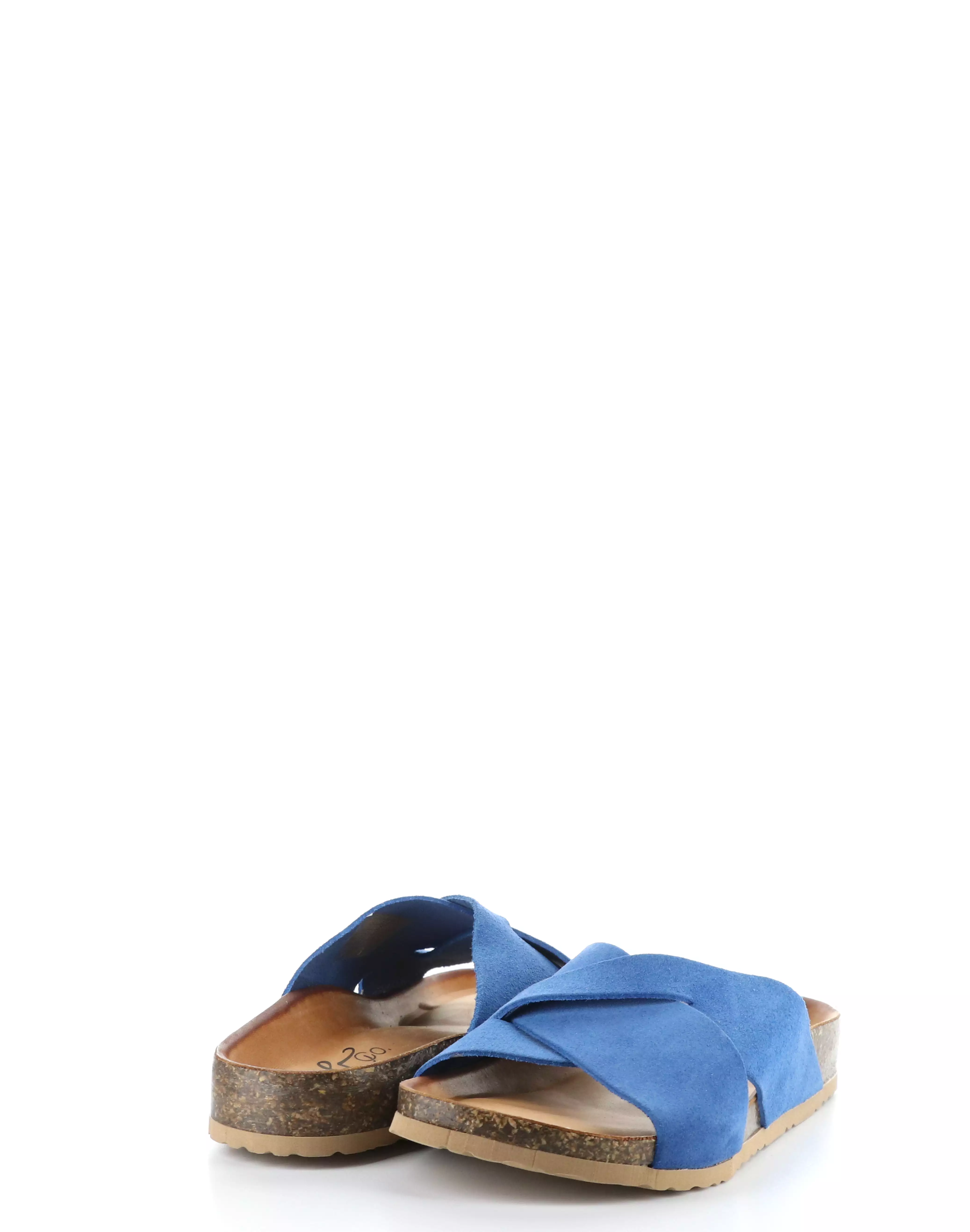 Royal Blue Slip-on Sandals