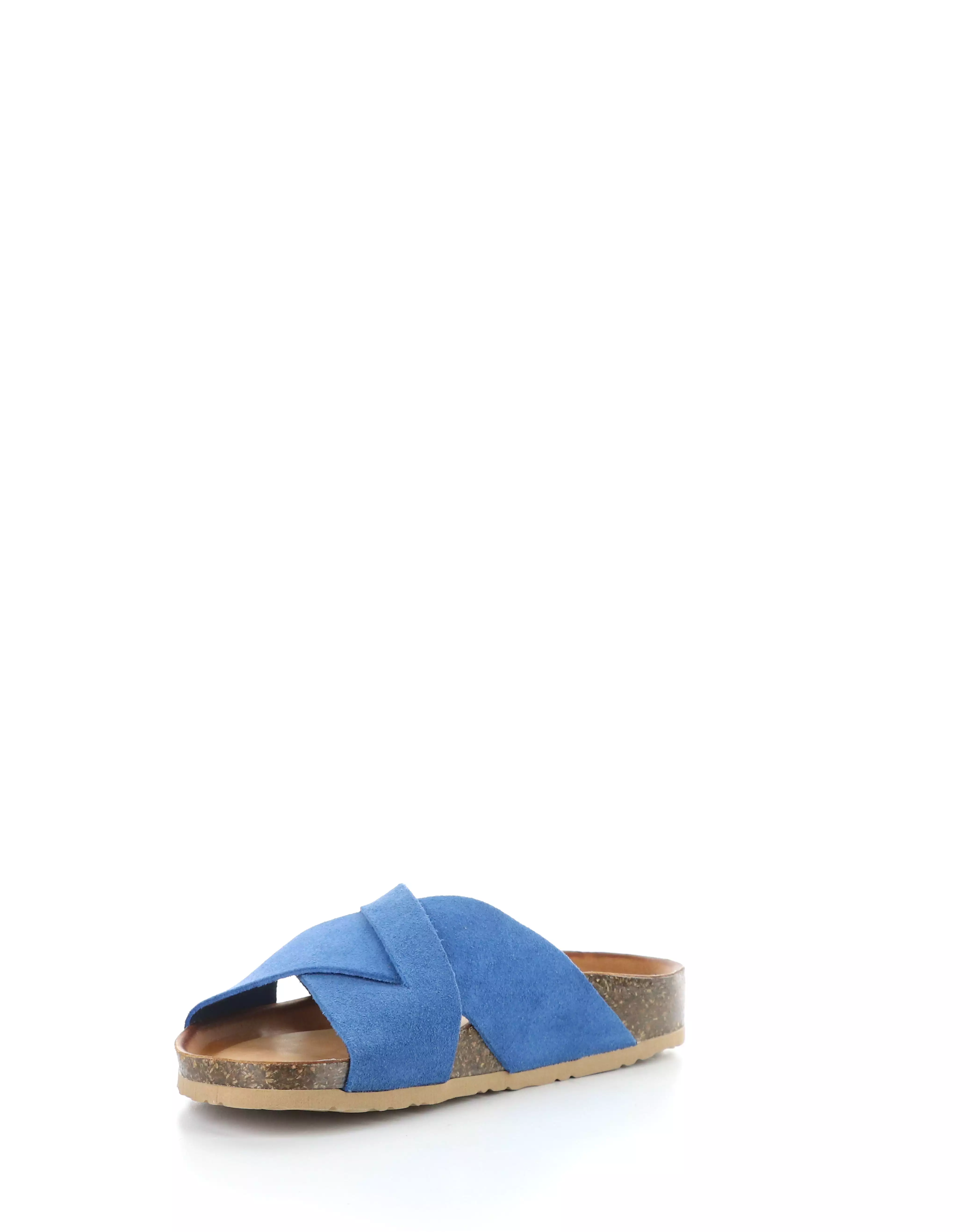 Royal Blue Slip-on Sandals