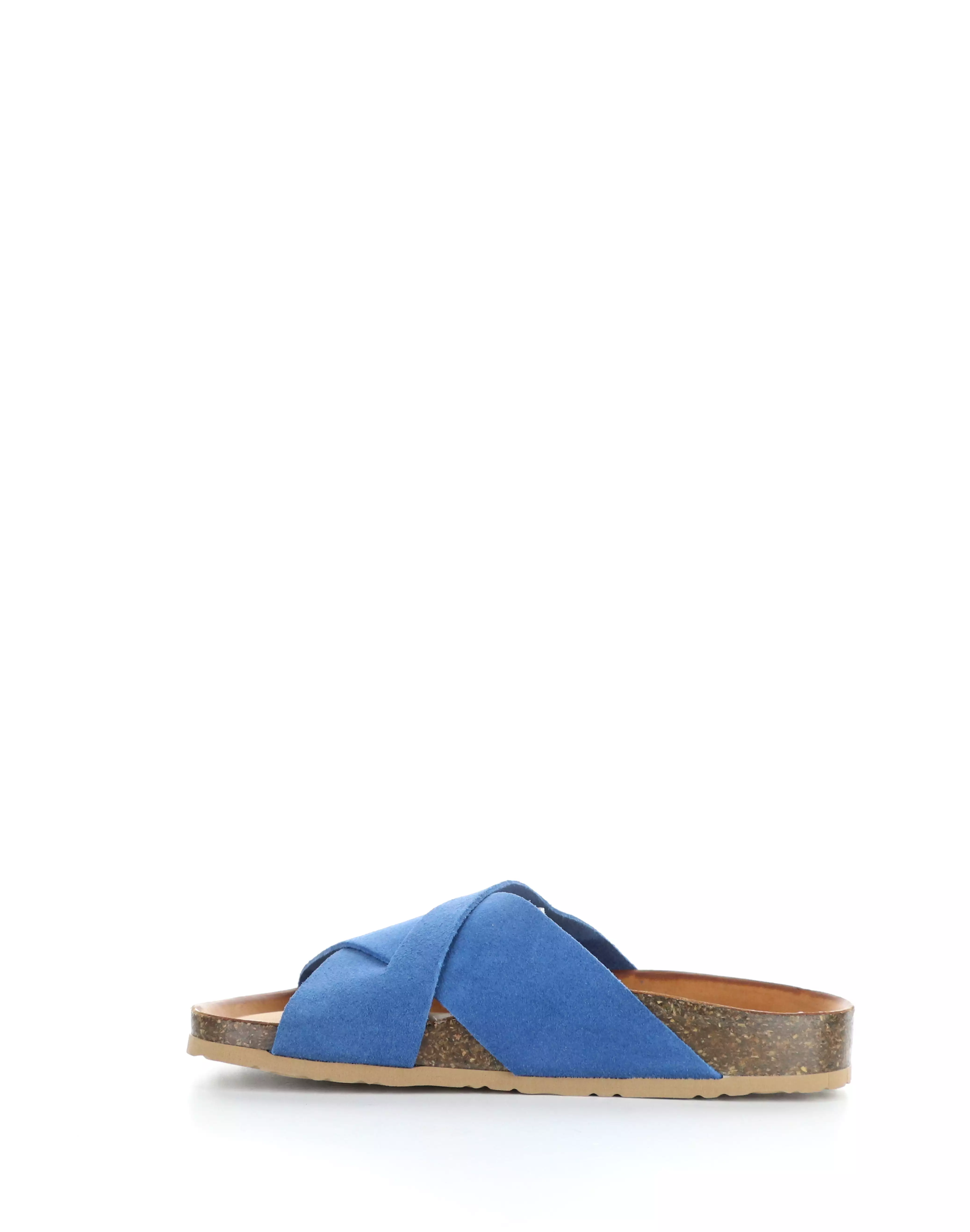 Royal Blue Slip-on Sandals