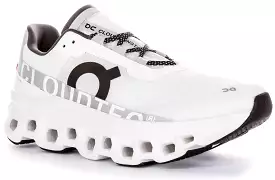 Running Cloudmonster White Black Men