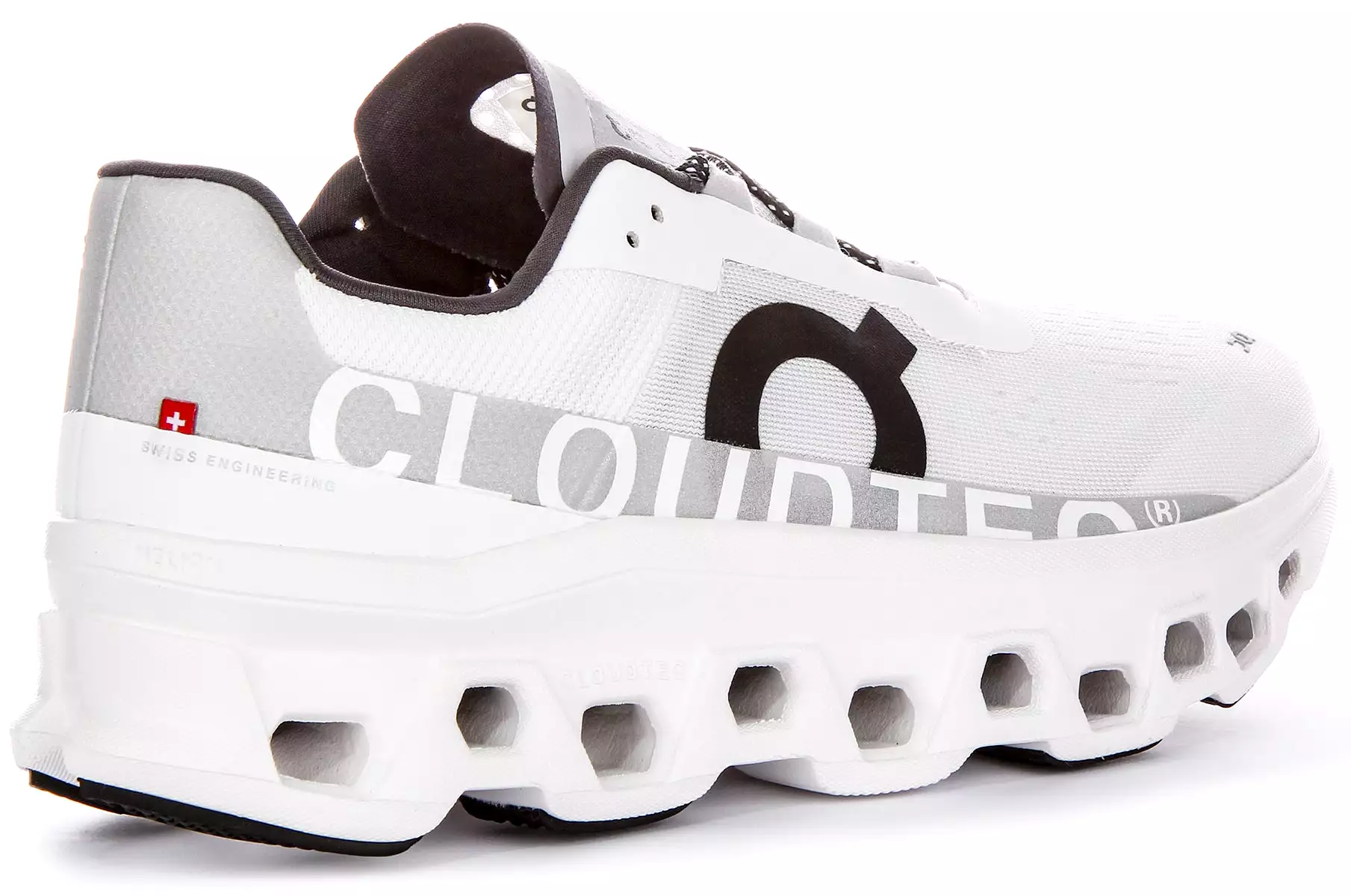 Running Cloudmonster White Black Men