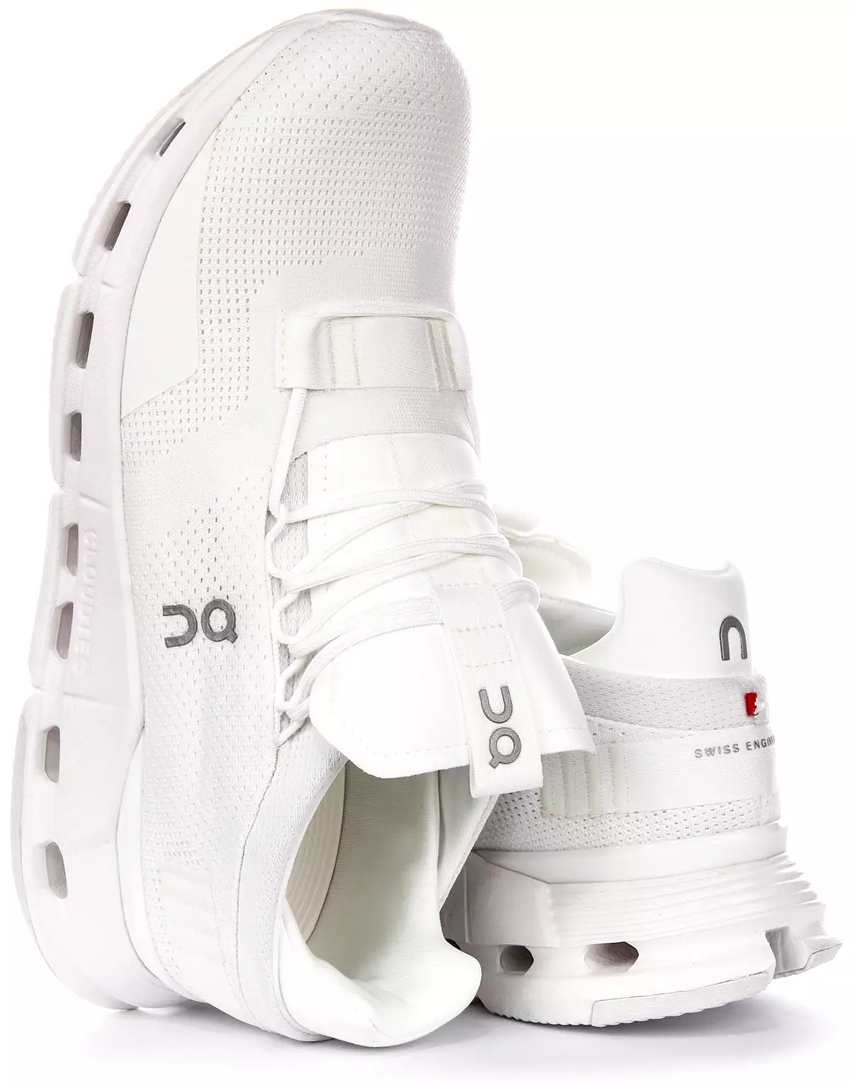 Running Cloudnova Men White Shoes