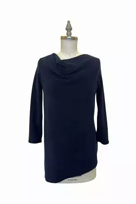 SALE Trapezoid Tunic | Midnight Terry