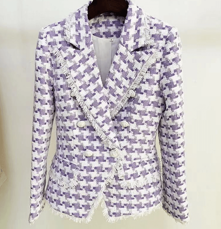 Shalia Purple Blazer - Shop Now!