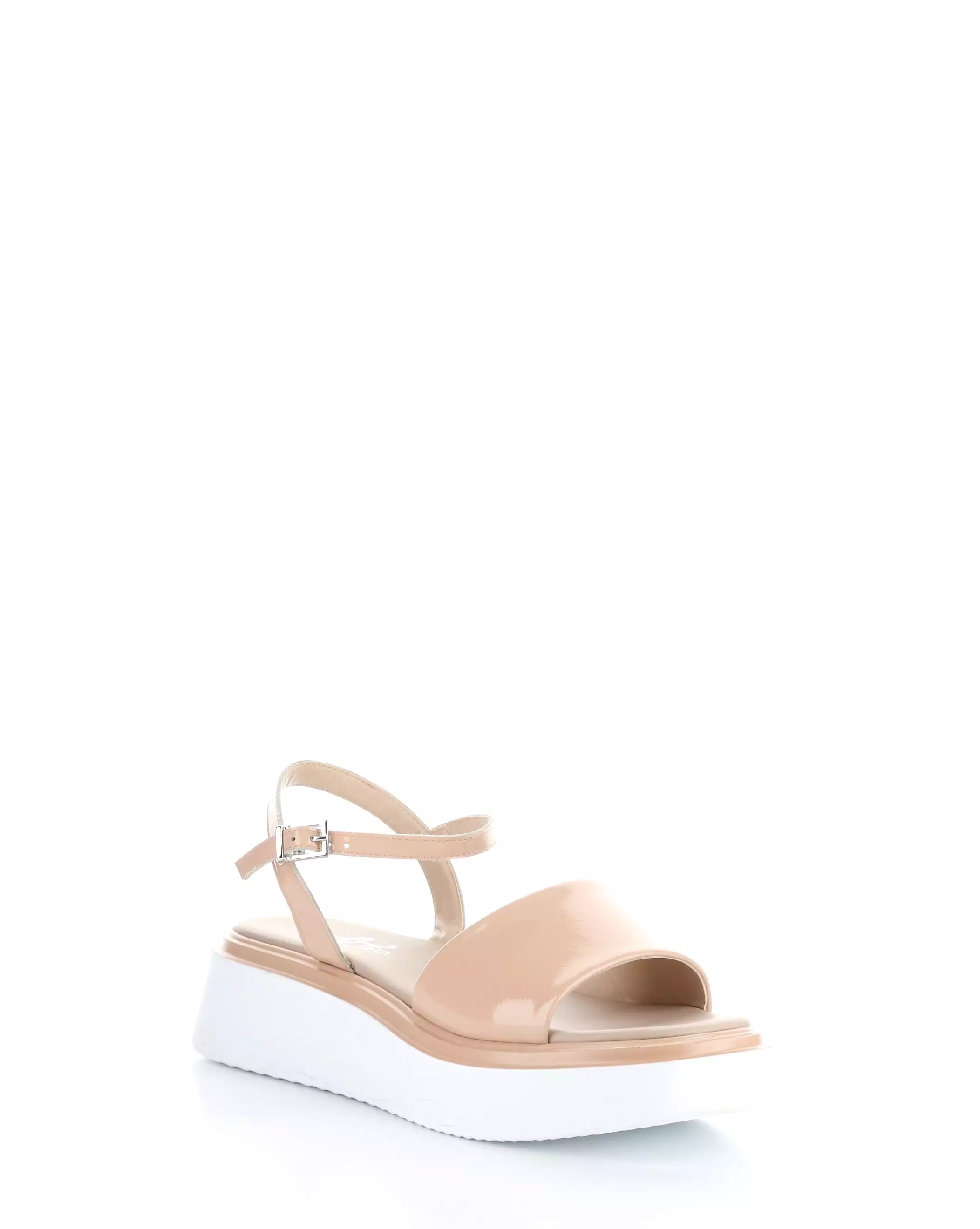 Shasta Buckle Sandals - Nude