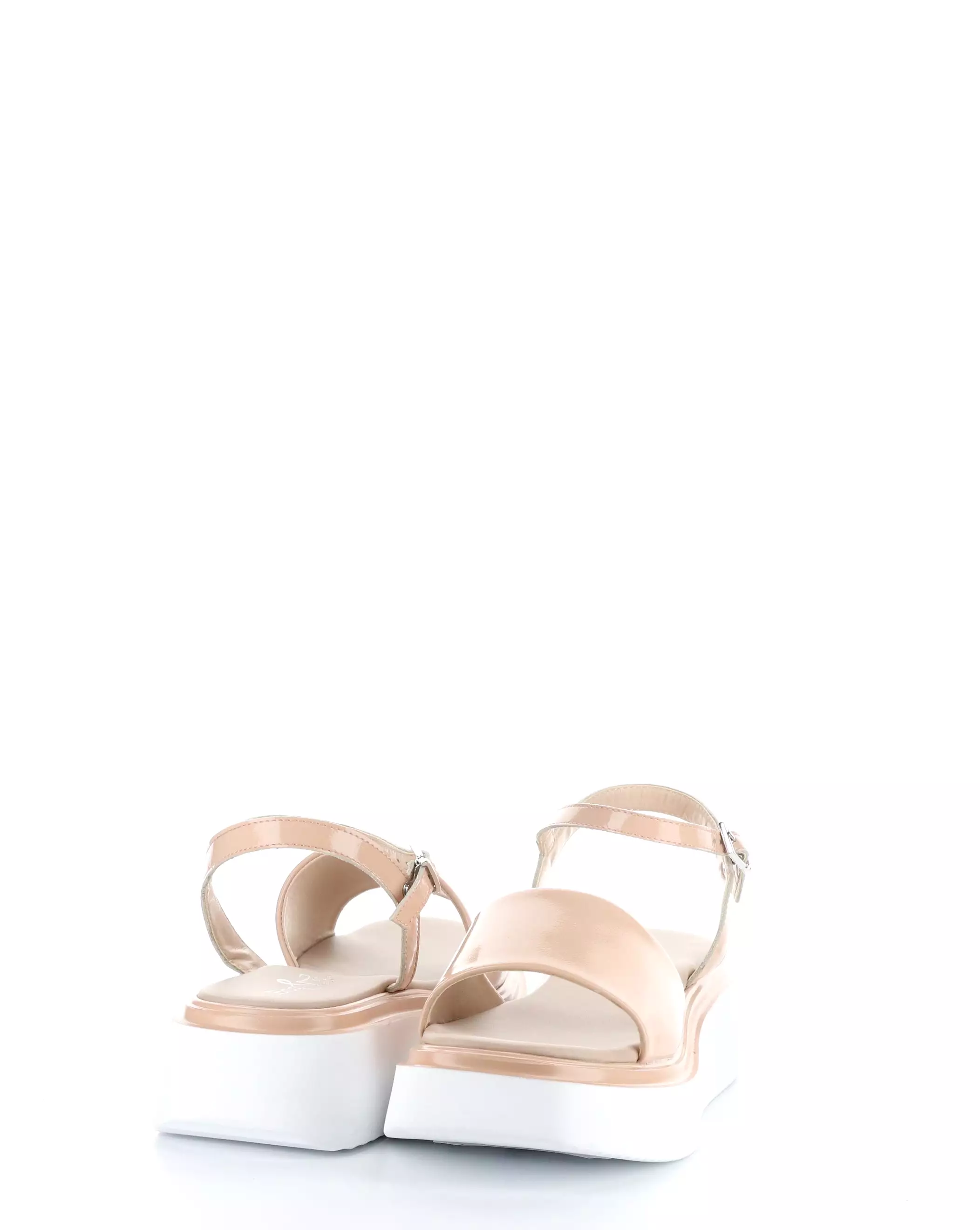 Shasta Buckle Sandals - Nude