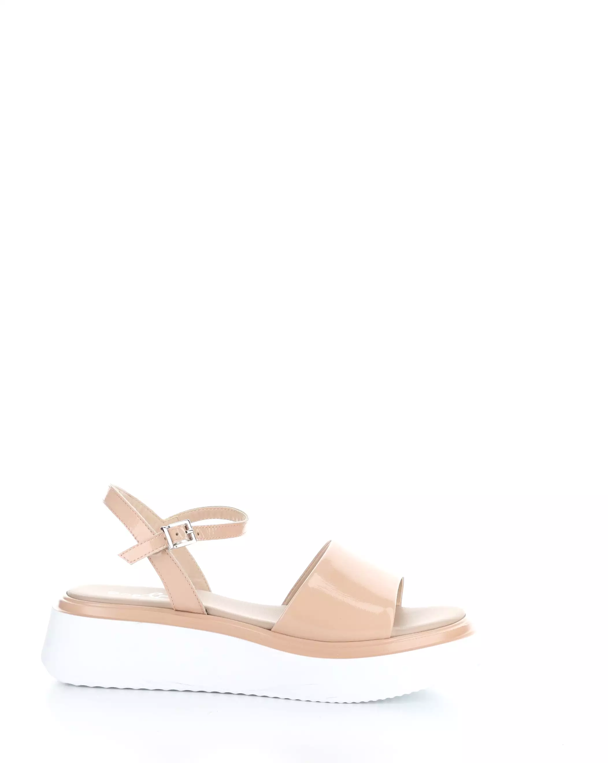 Shasta Buckle Sandals - Nude