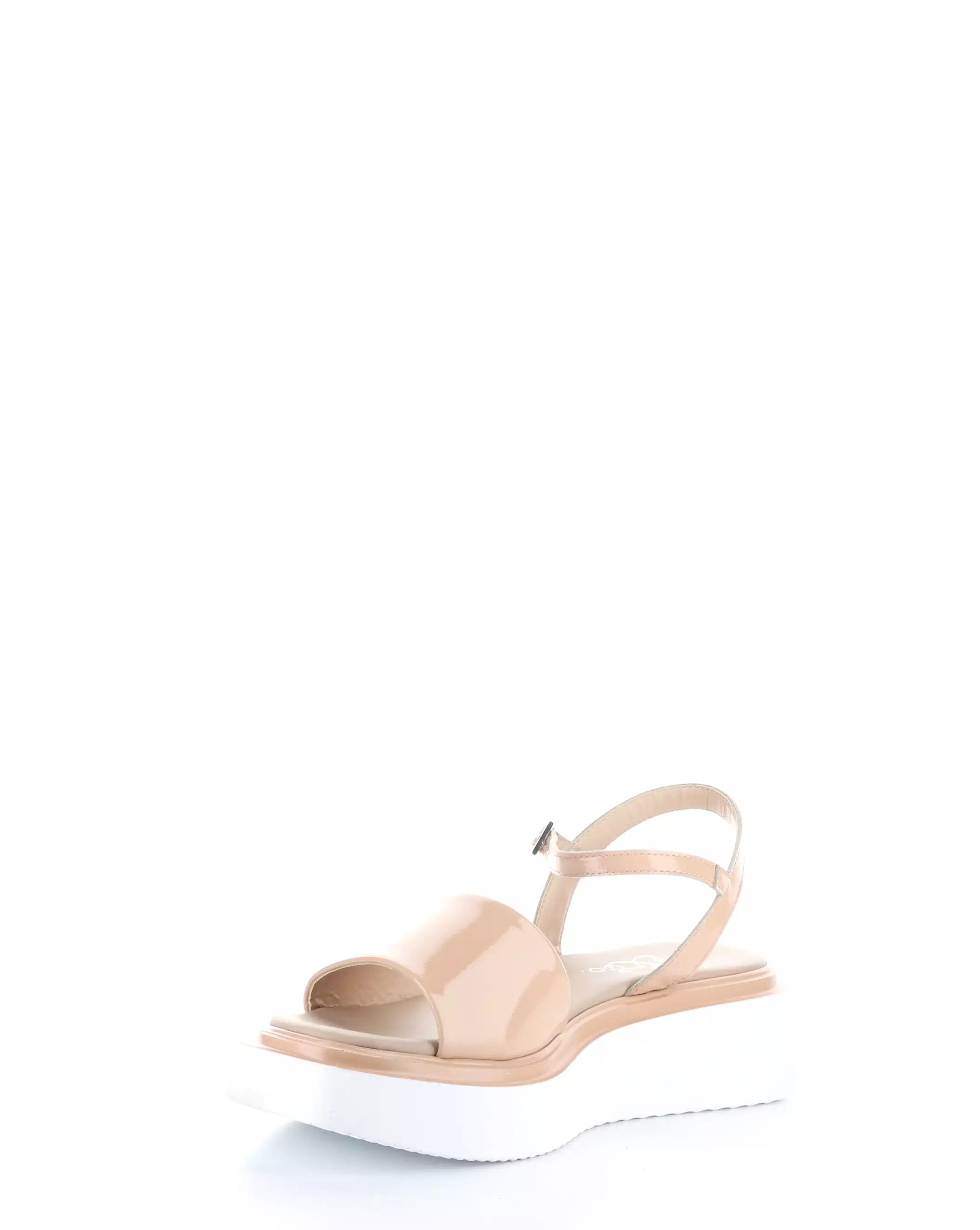 Shasta Buckle Sandals - Nude