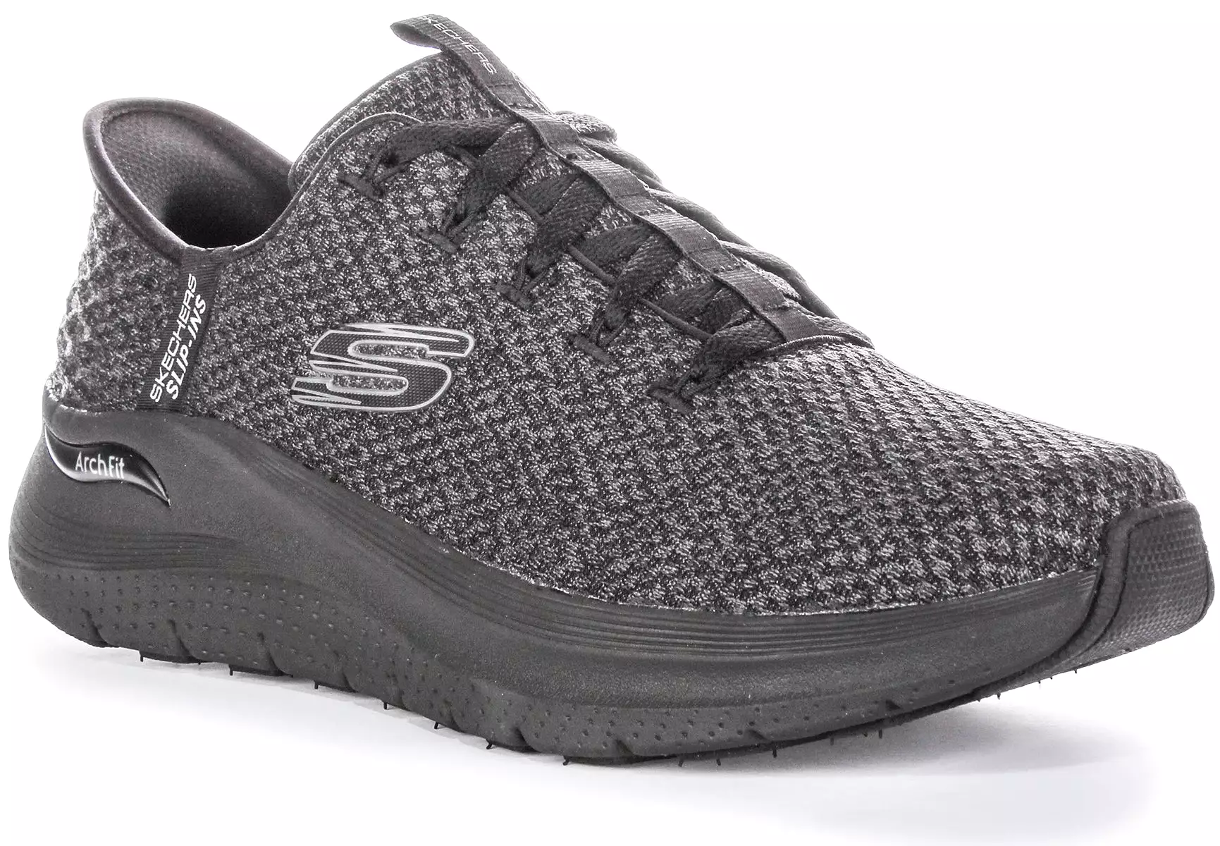 Skechers Arch Fit 2.0 Slip Ons Black Men