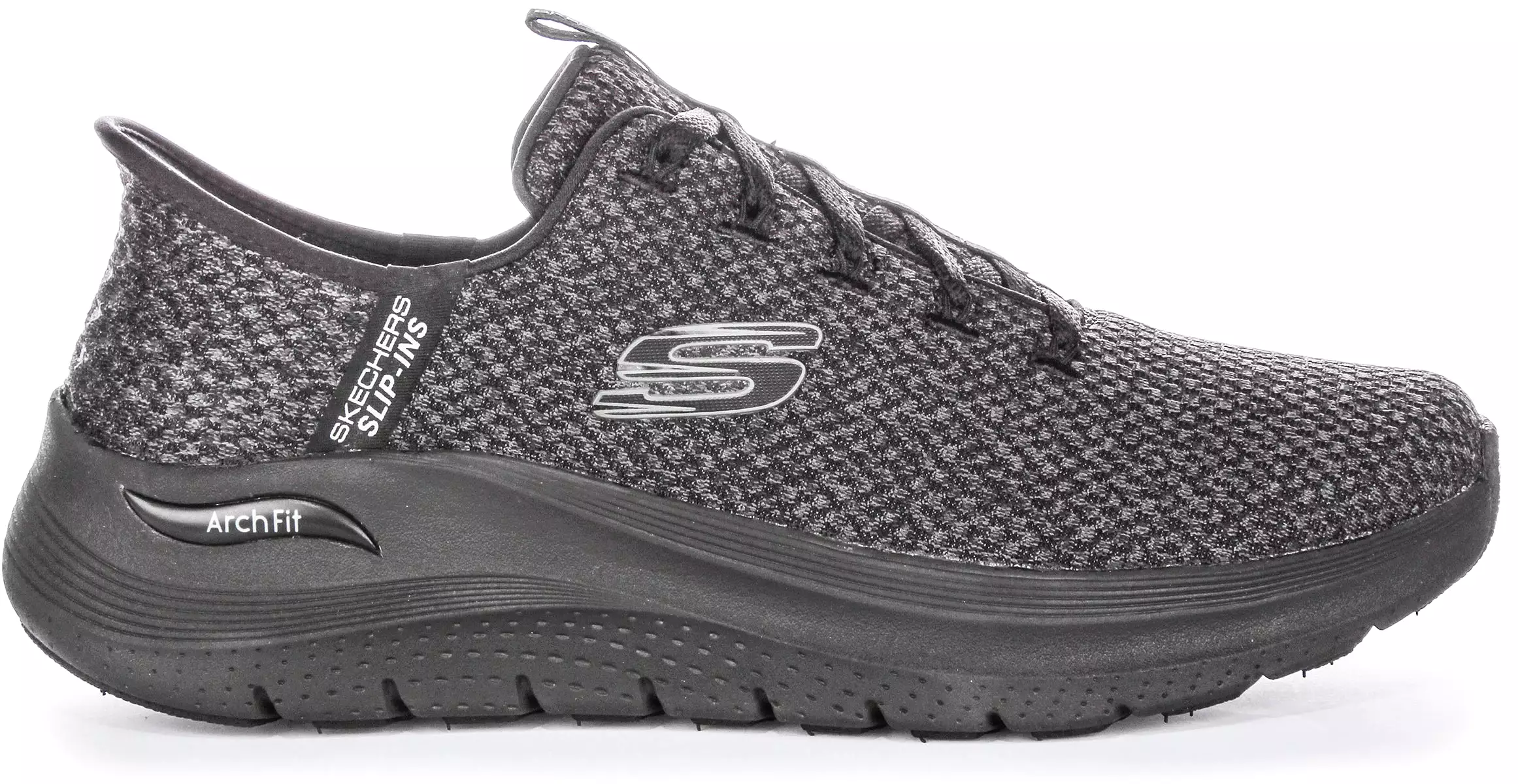 Skechers Arch Fit 2.0 Slip Ons Black Men