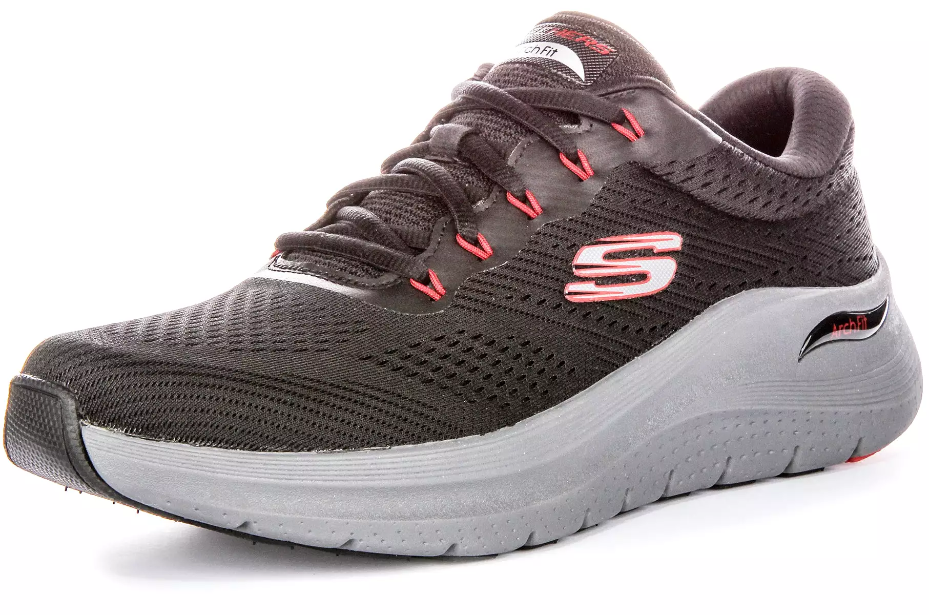 Skechers Arch Fit 2.0 Trainer Black Red Men