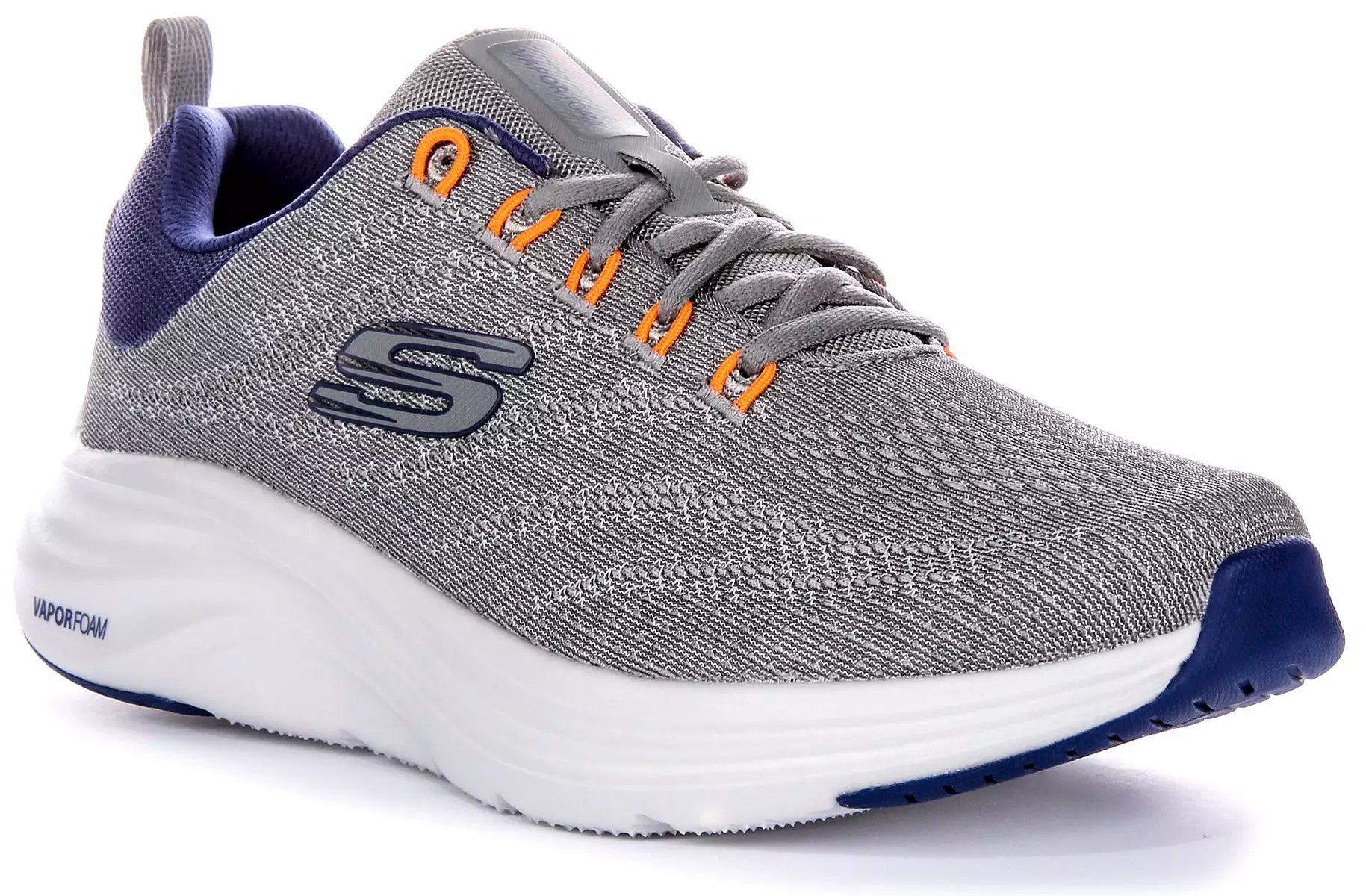 Skechers Men's Grey Navy Vapor Foam Shoes