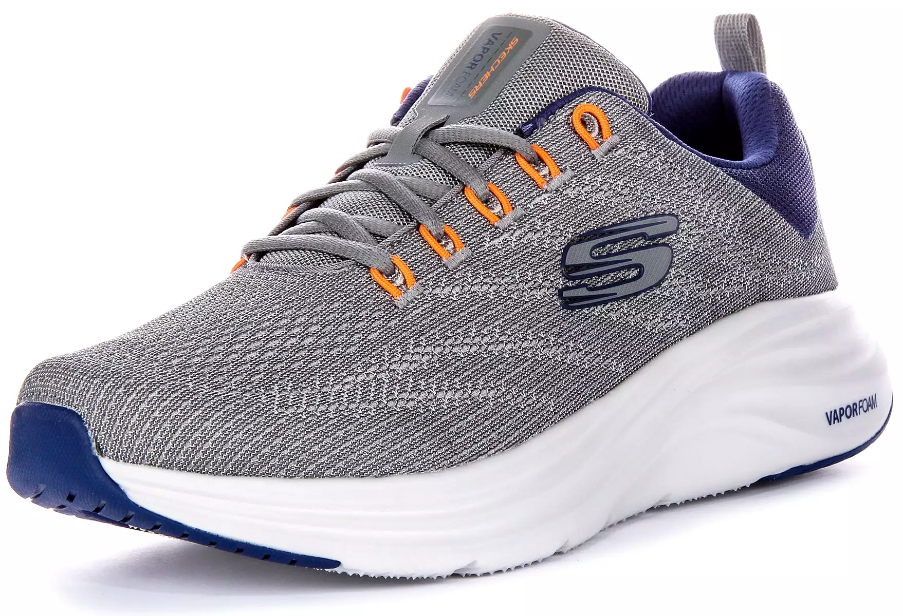 Skechers Men's Grey Navy Vapor Foam Shoes