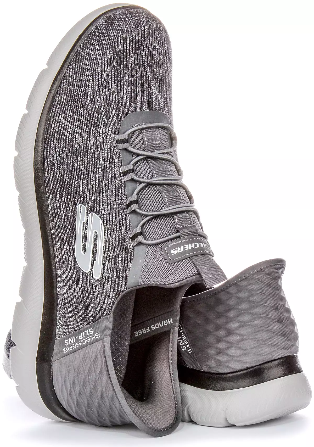 Skechers Men's Summits - Charcoal Black