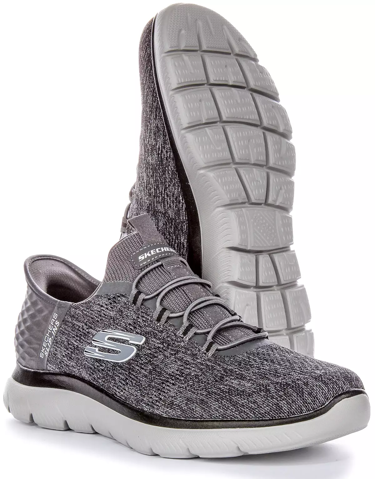 Skechers Men's Summits - Charcoal Black