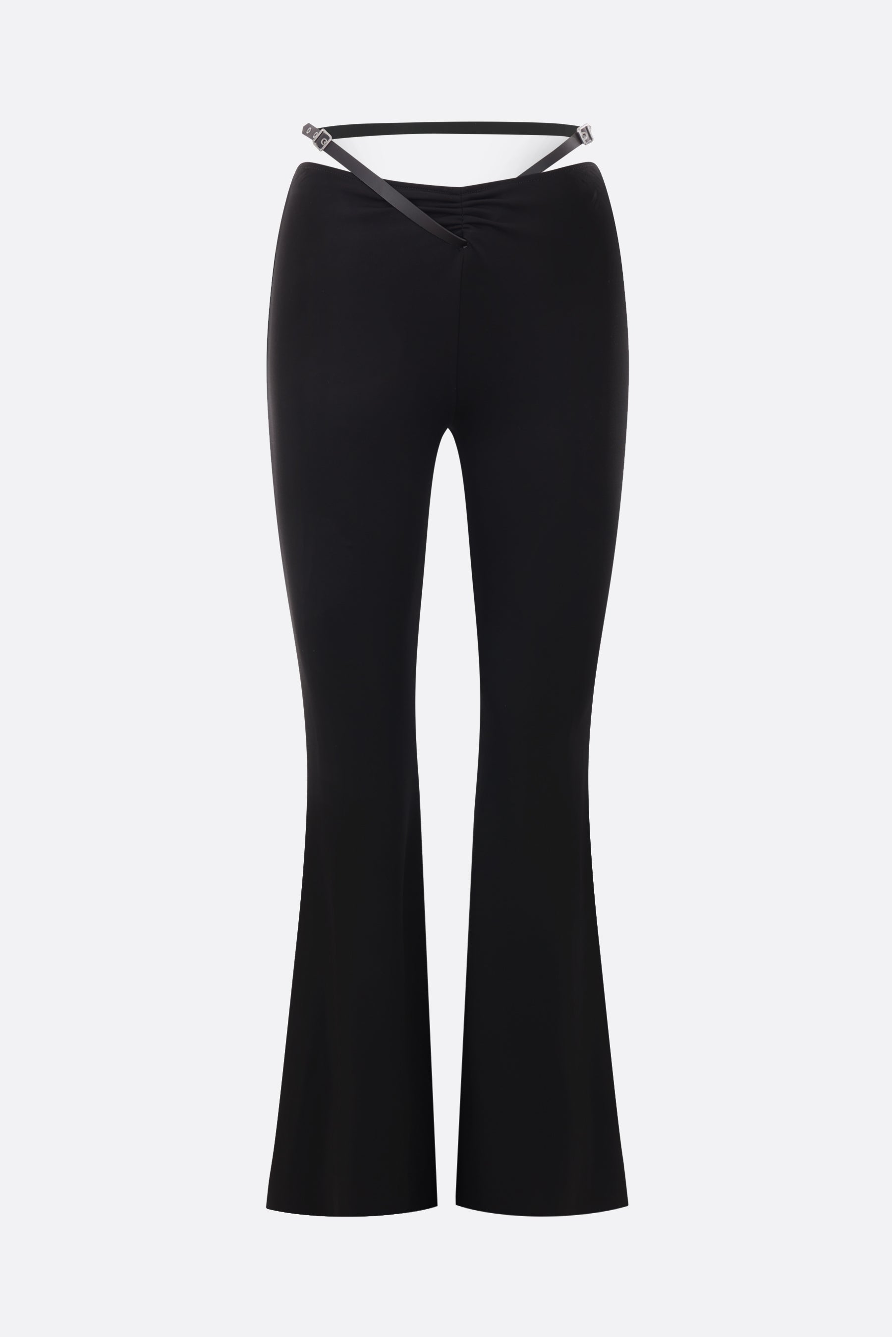 Slash Sangle crepe jersey flare pants - Buy online at discounted prices