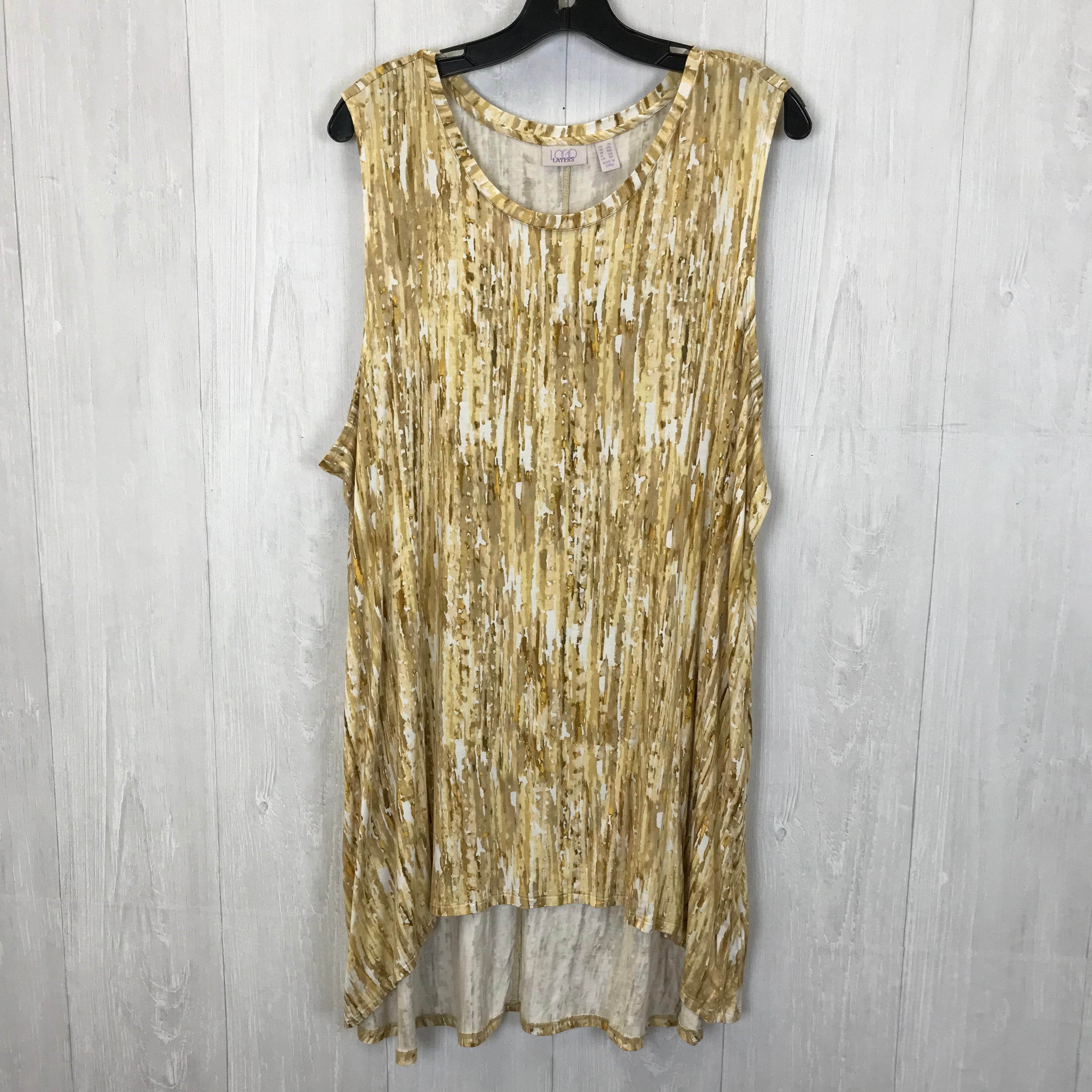 Sleeveless Tunic with Logo - Size 2x.